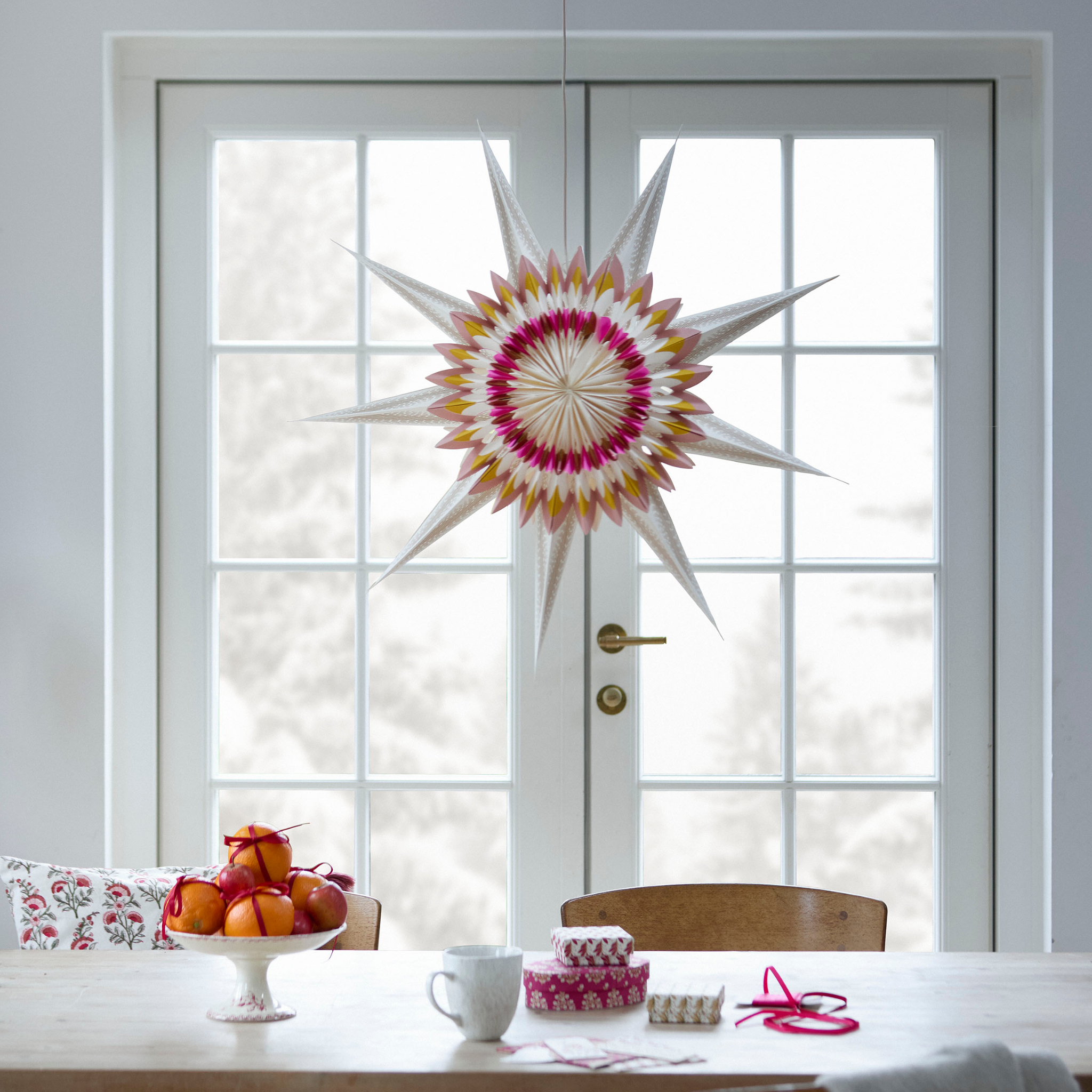 Julestjerner til vindu