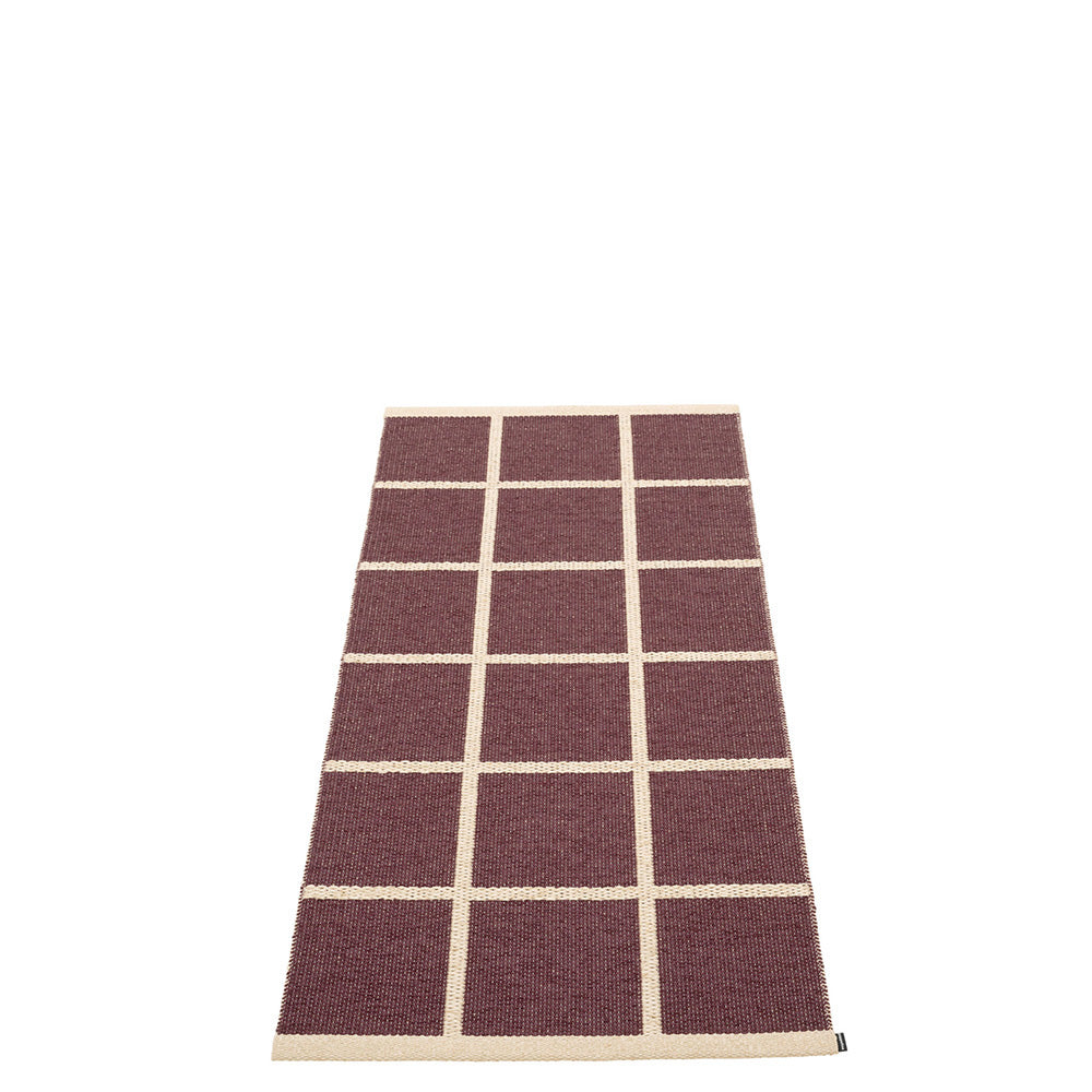 Criss Burgundy/Cream/Cream Edge
