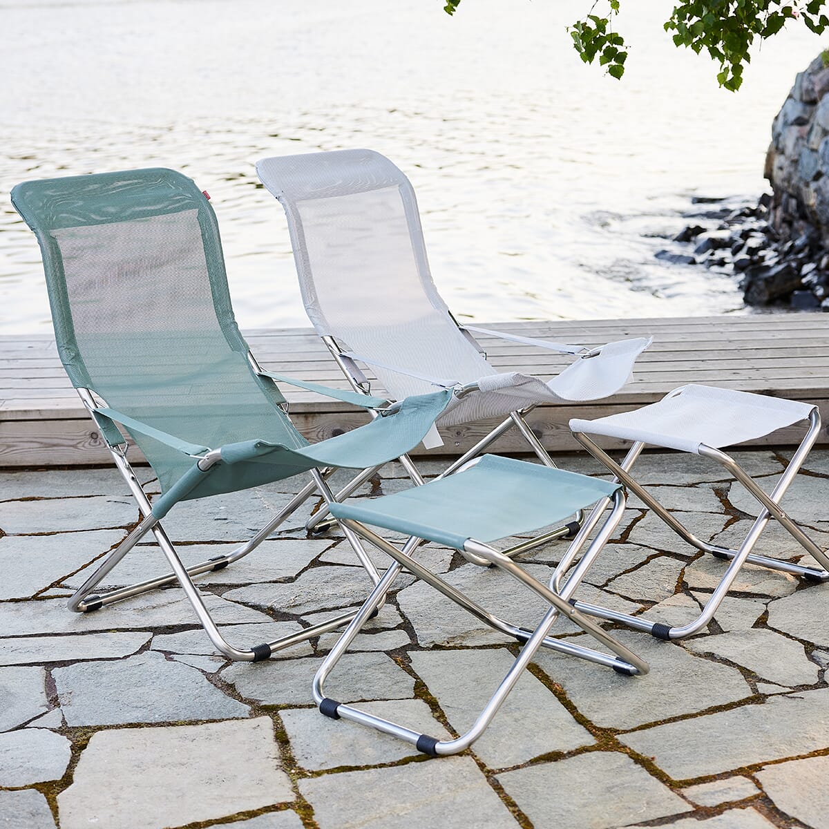 Fiesta Solstol Texfil Sage Green - Bilde 8