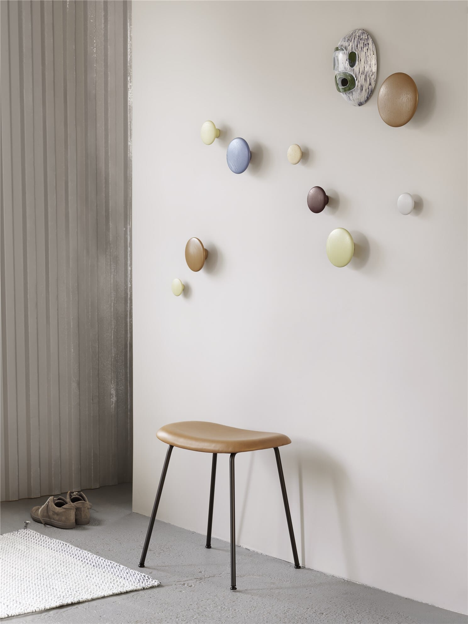 Knagg Dots Pale Blue - Bilde 4