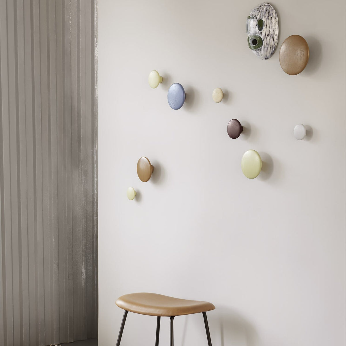 Knagg Dots Pale Blue - Bilde 4