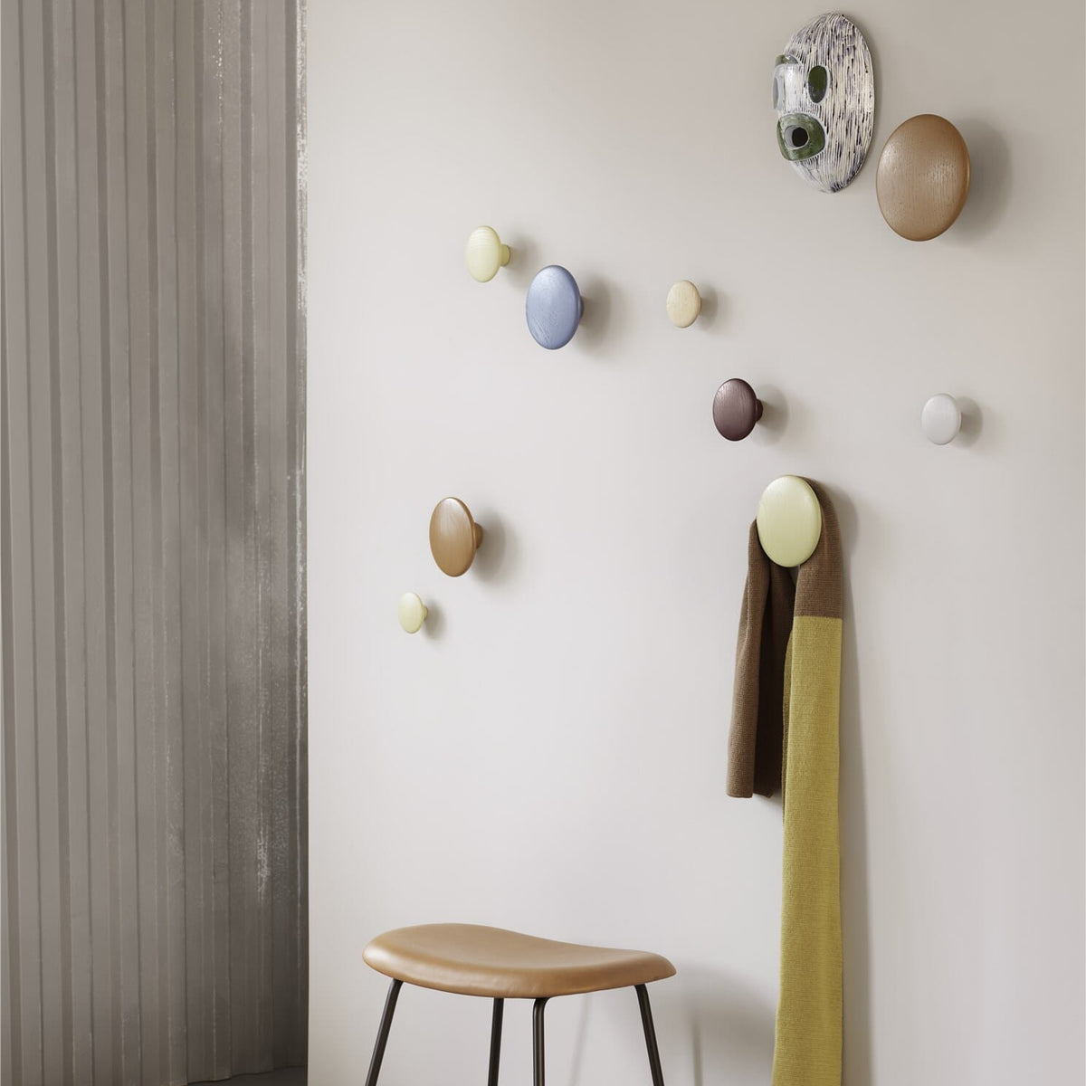 Knagg Dots Burgundy - Bilde 2