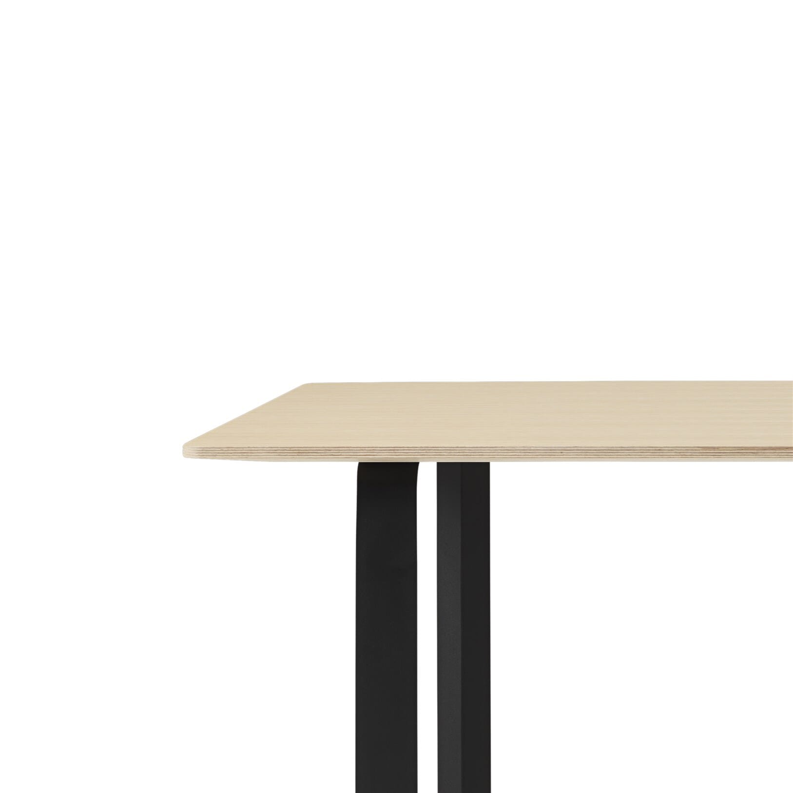 70/70 Spisebord Eik/Svart - Bilde 3