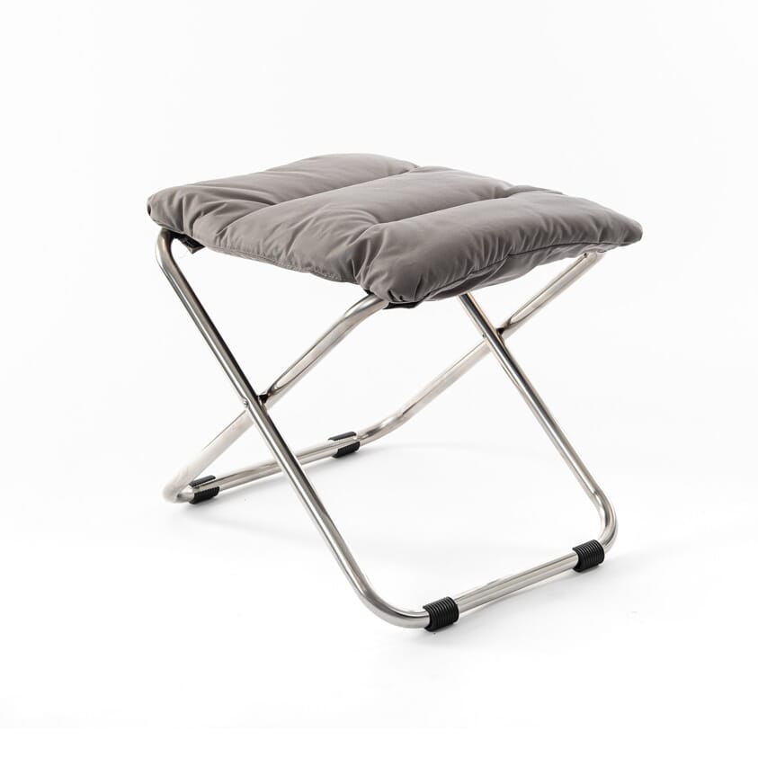 Chico Fotskammel Soft Grey - Hovedbilde