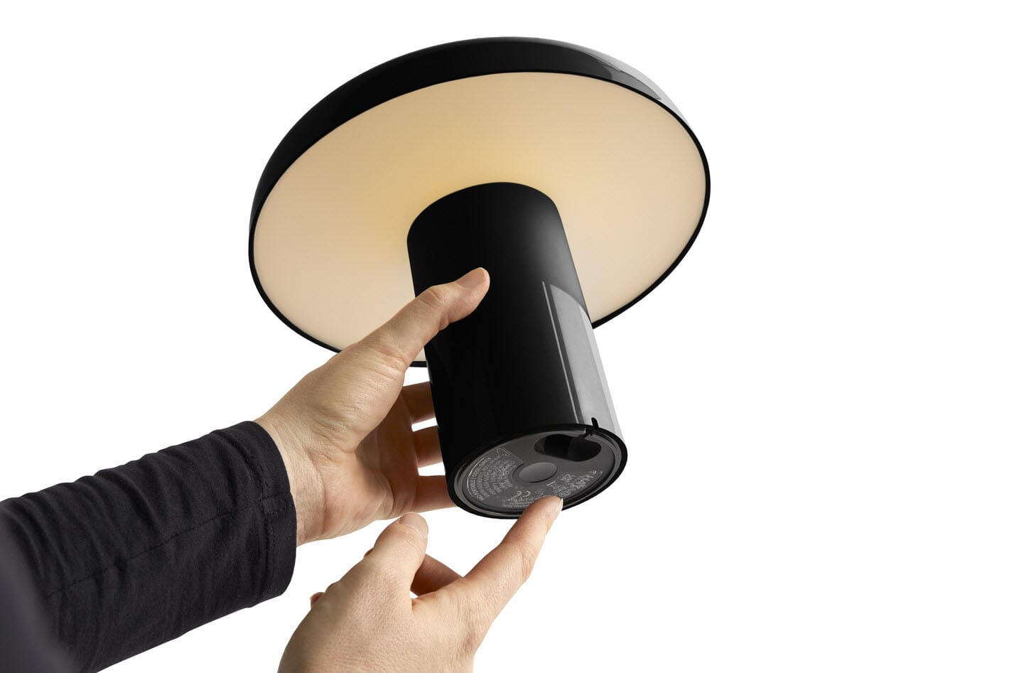 Pao Oppladbar Lampe Soft Black - Bilde 7