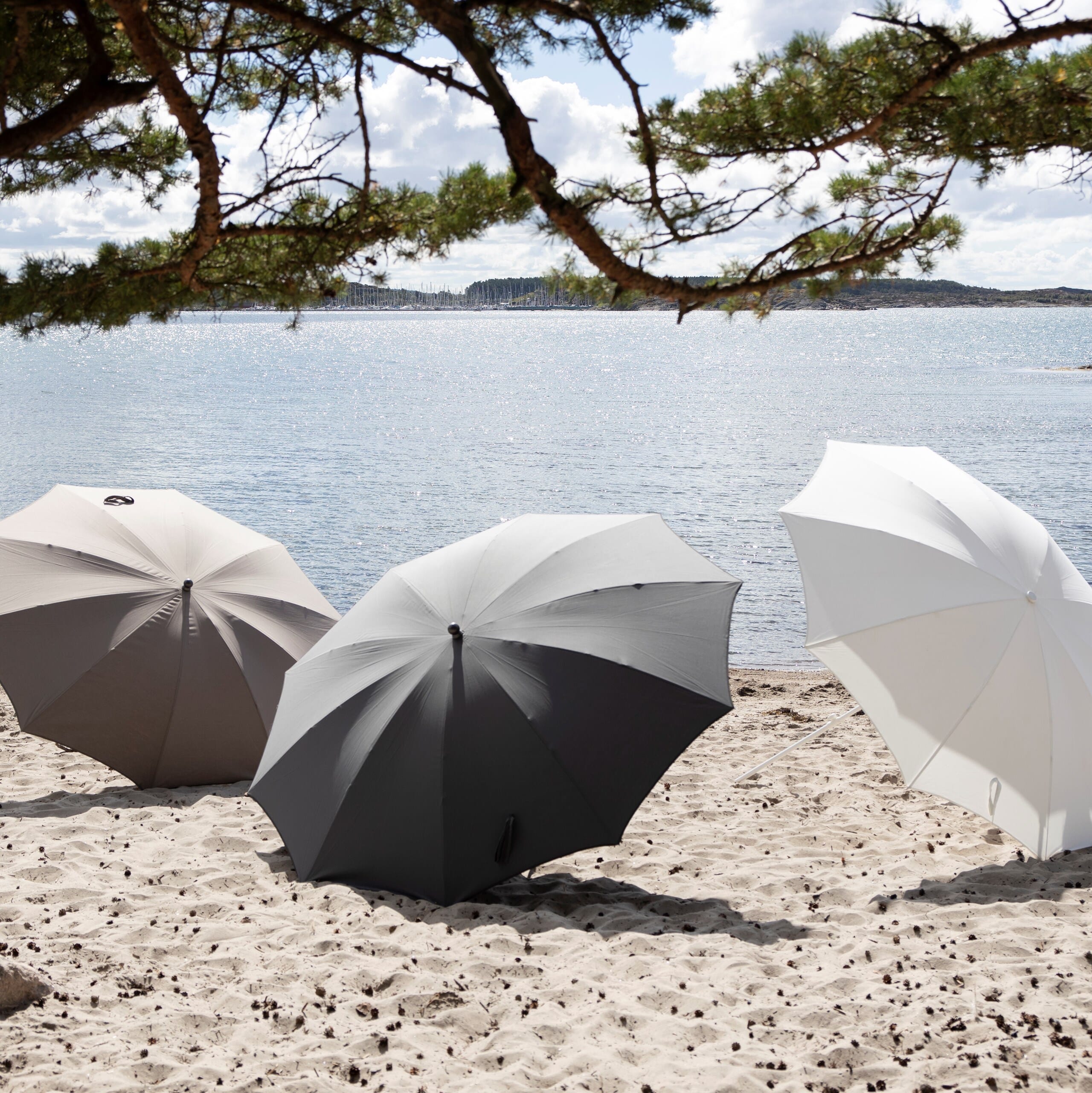 Parasoll Elios Ø:200 Grey - Bilde 6