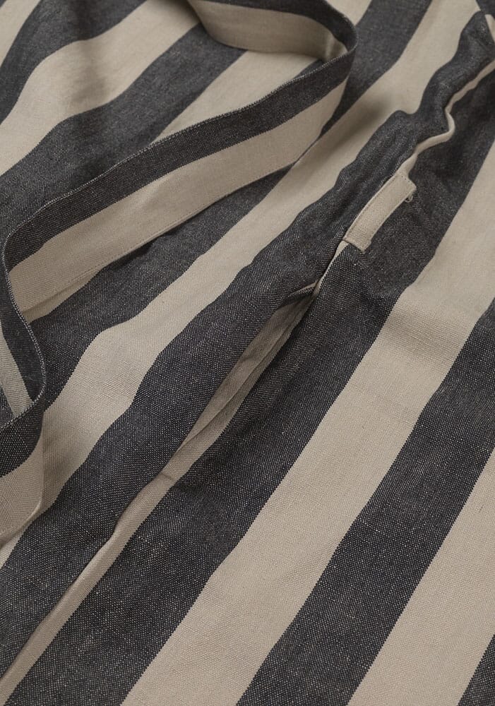 Morgenkåpe Field Sand/Black - Bilde 4