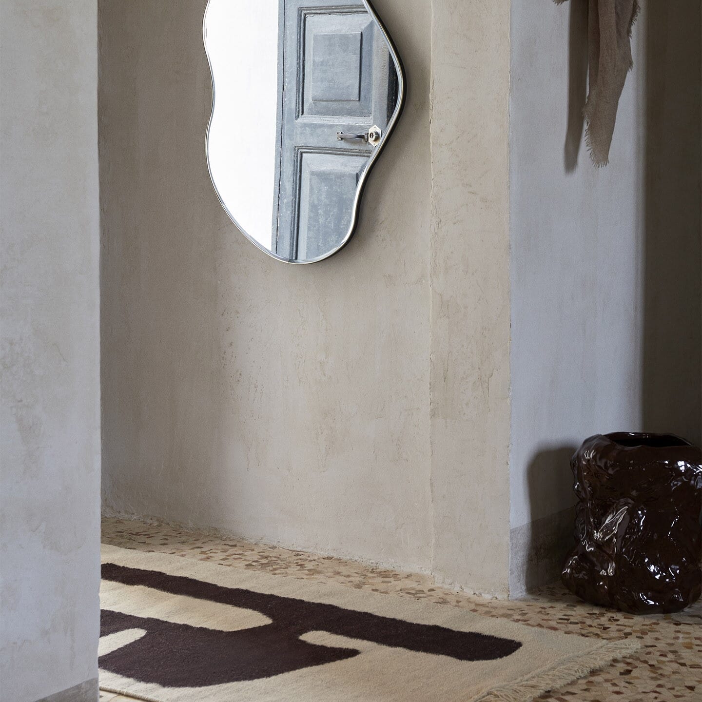 Gulvteppe Kelim Lay Off-White 80x140 - Bilde 3