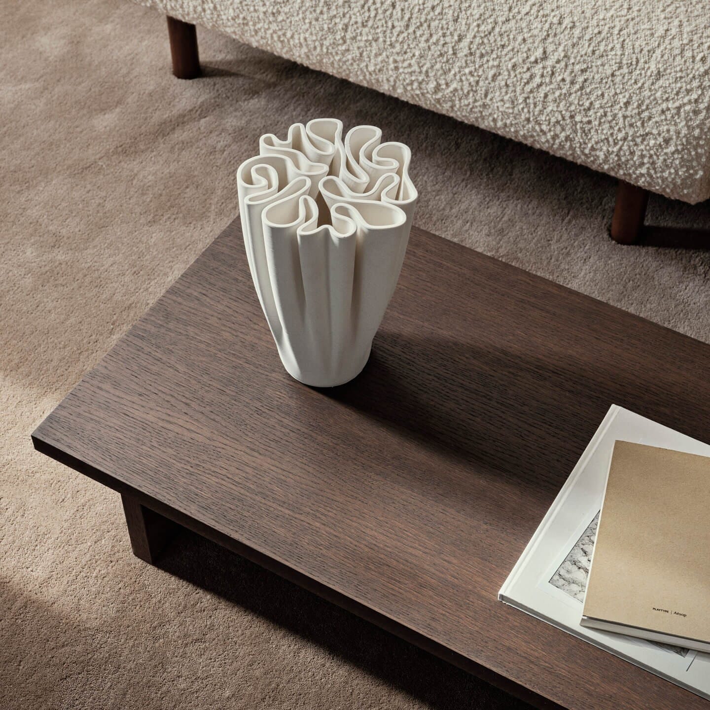 Vase Dedali Off-White - Bilde 4