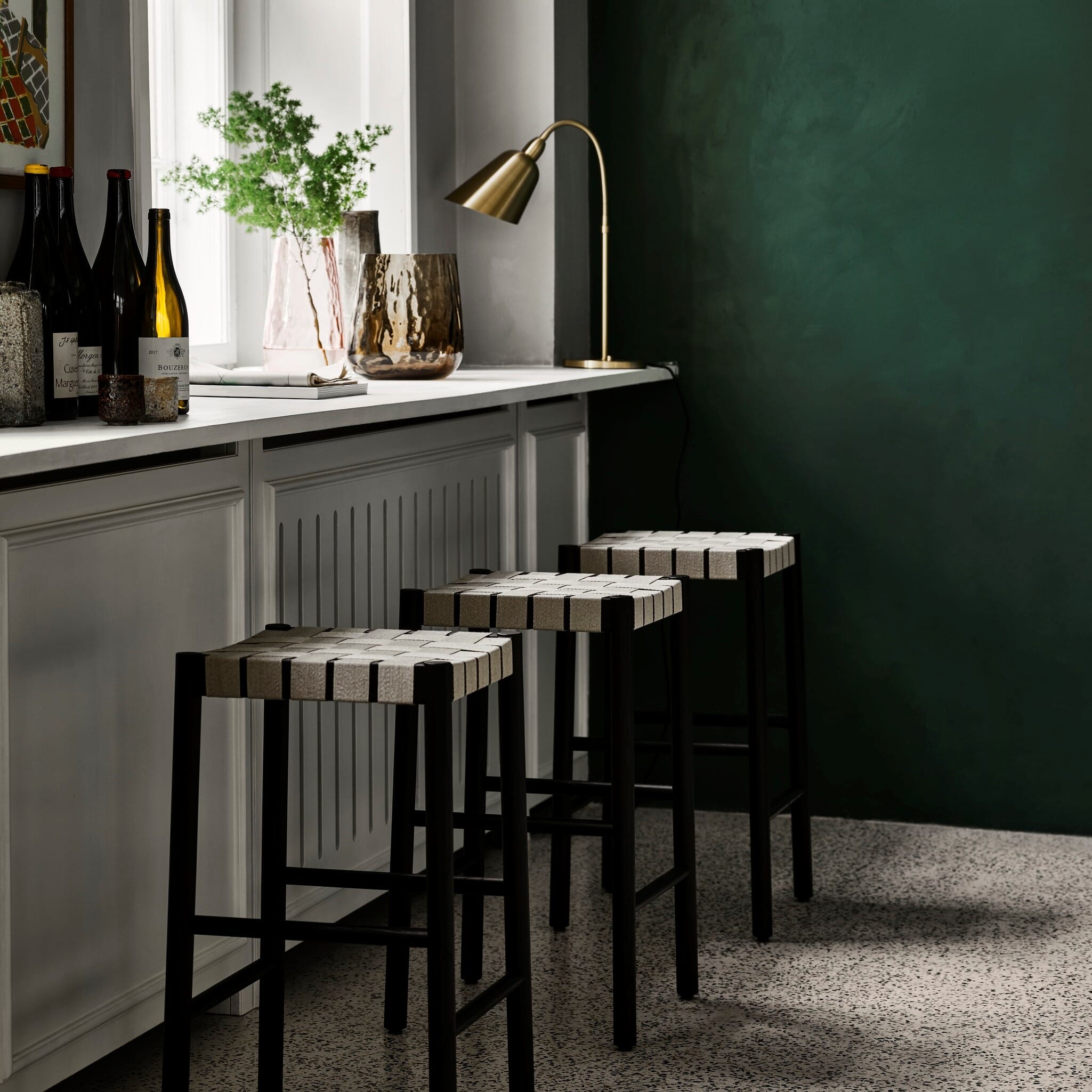 Betty Barstol Svart/Natur TK7 - Bilde 2