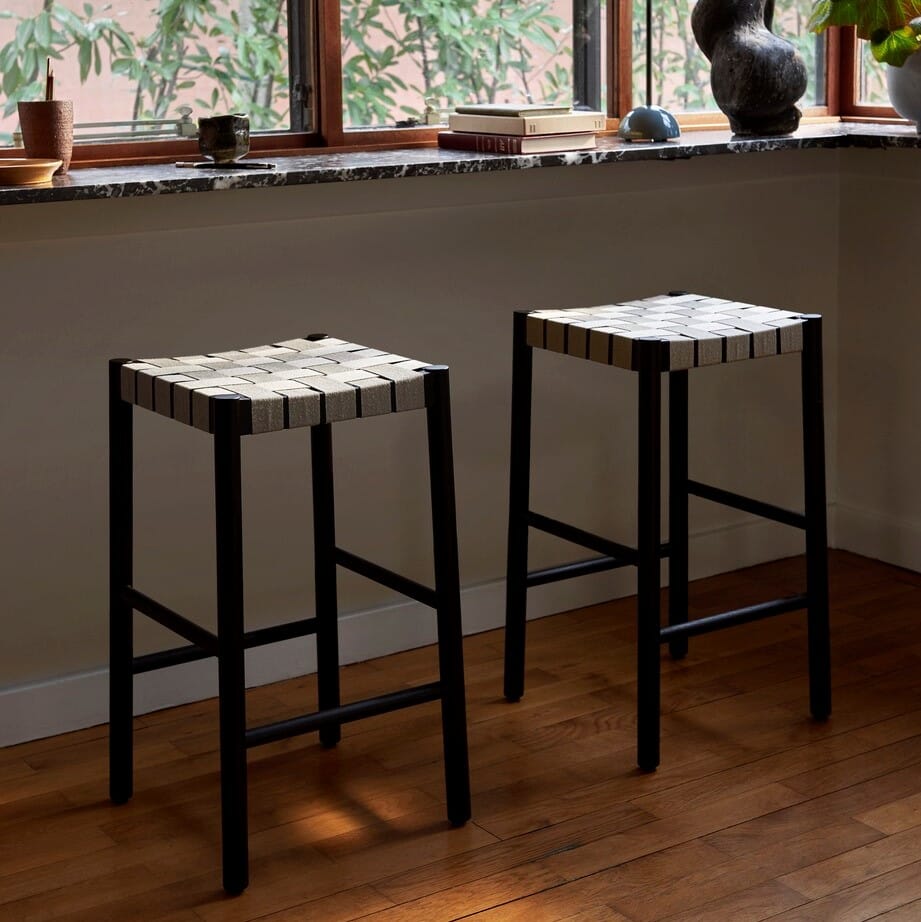 Betty Barstol Svart/Natur TK7 - Bilde 3