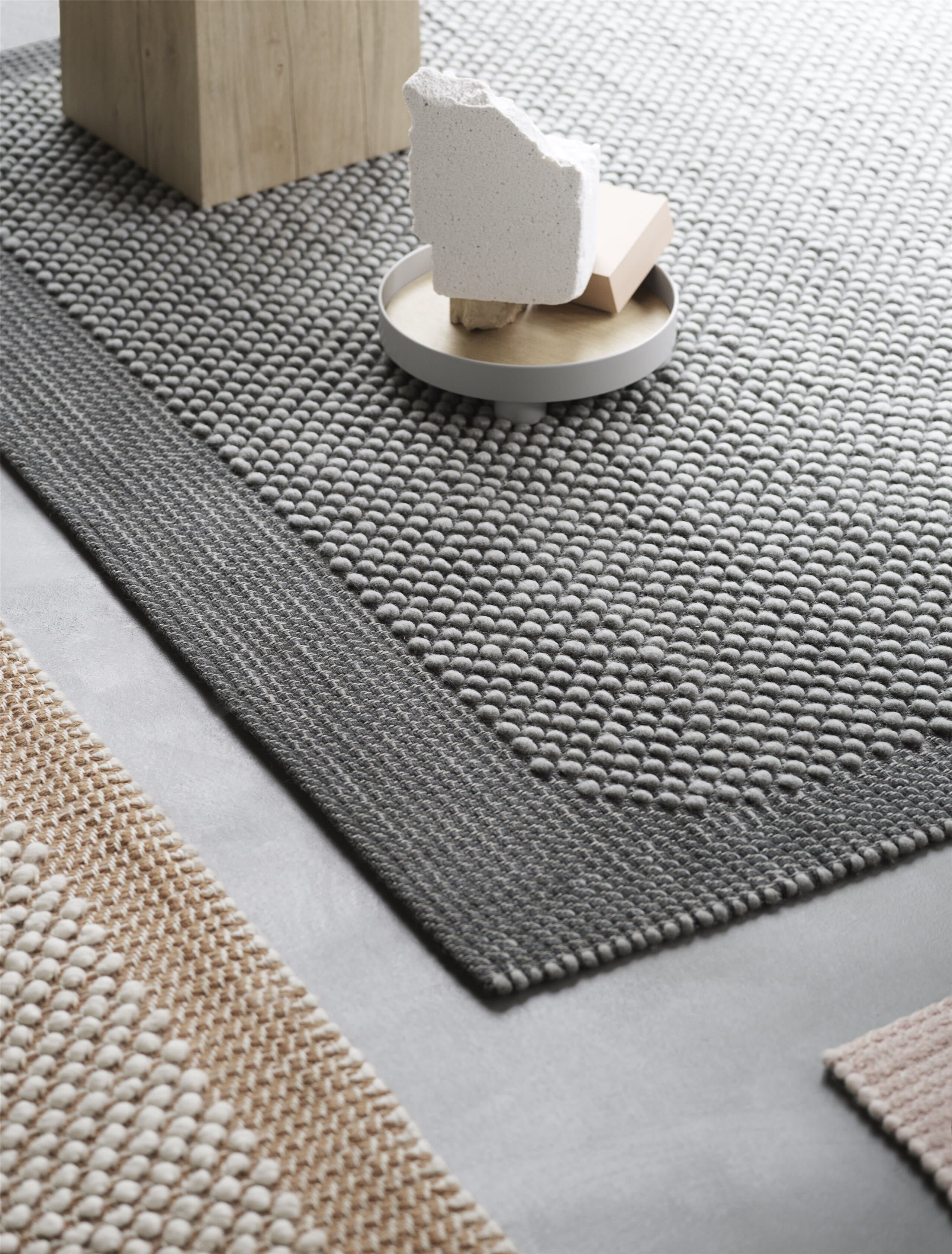 Gulvteppe Pebble Rug Pale Rose - Bilde 3