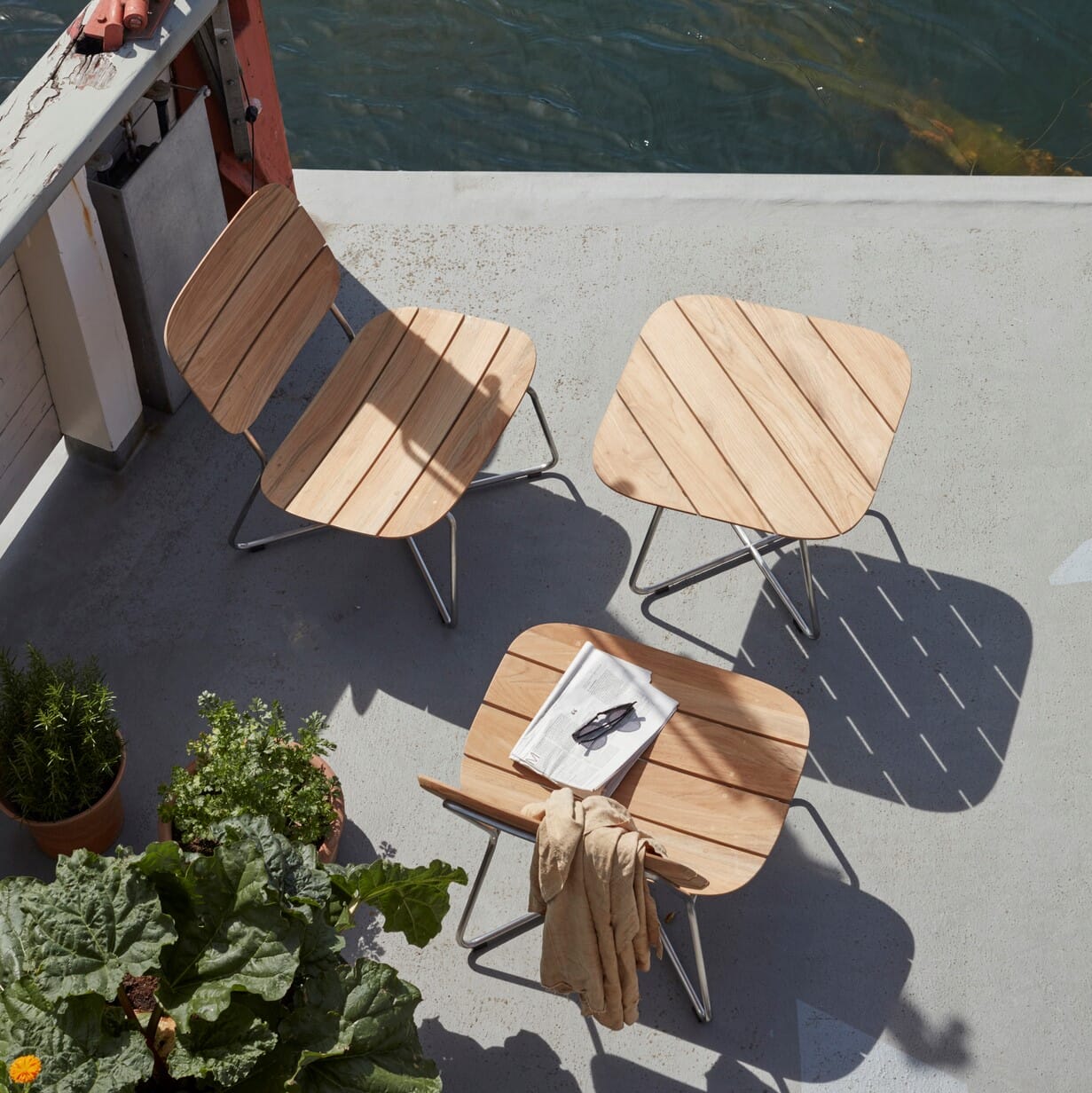 Lilium Lounge Stol Teak - Bilde 4
