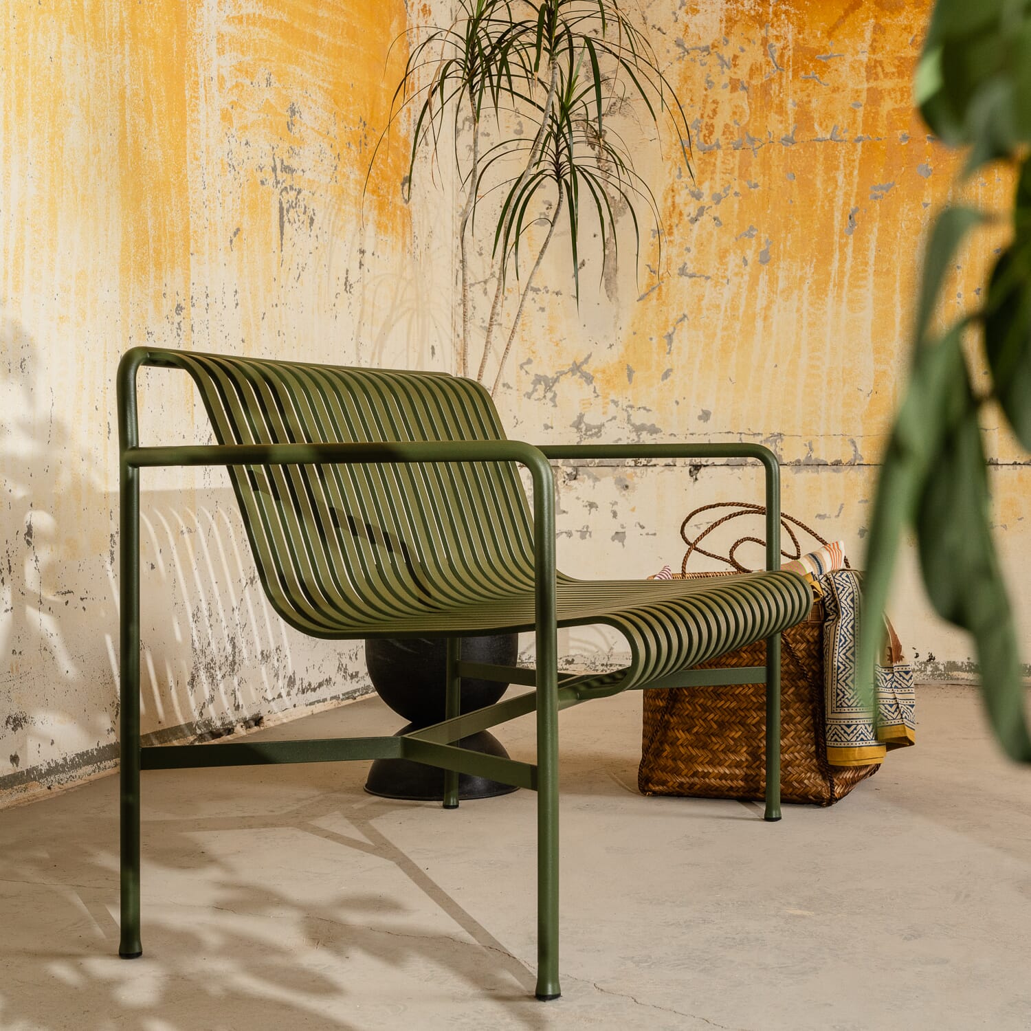 Palissade Dining Bench Olive - Bilde 6