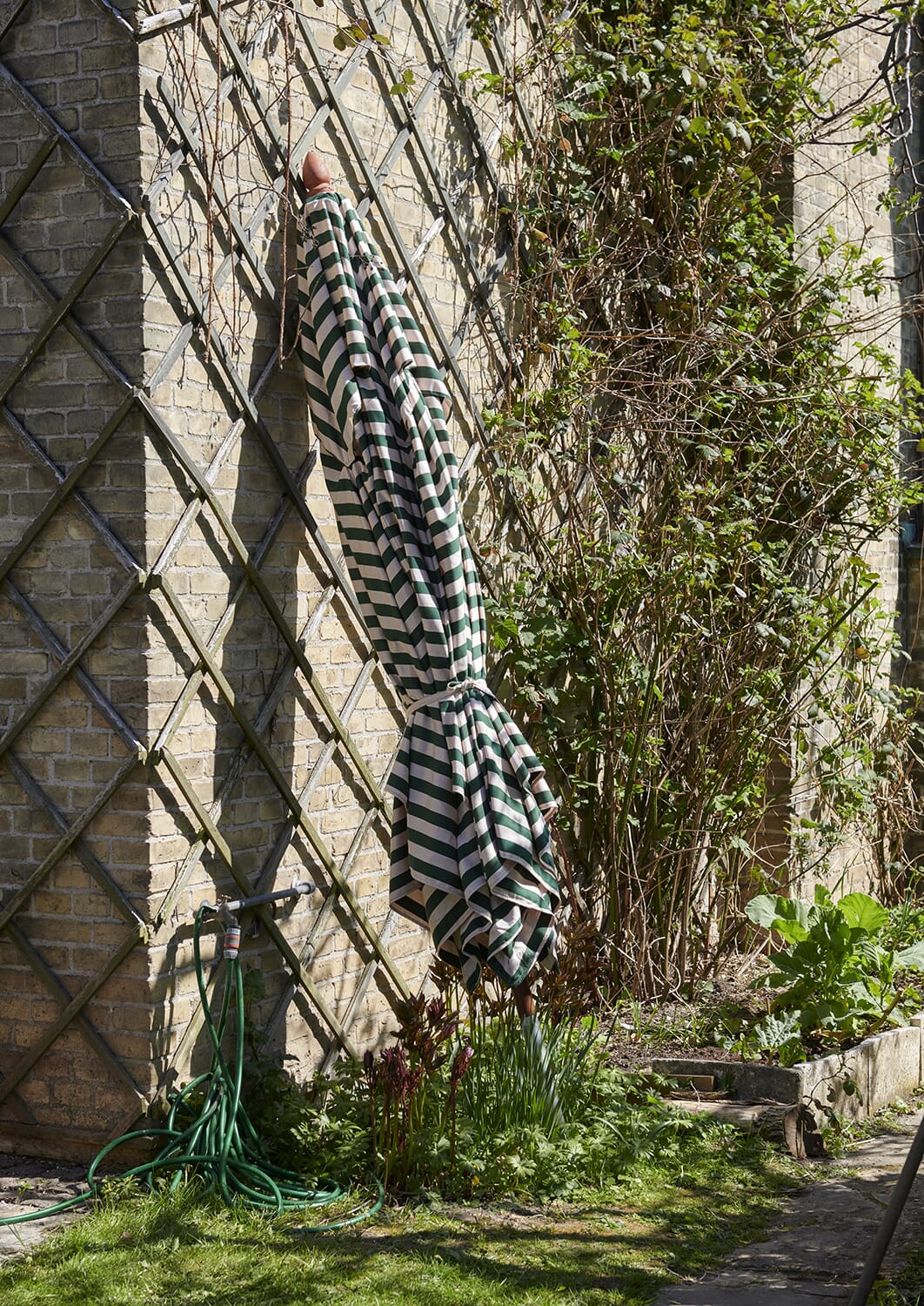 Parasoll Messina Apricot/Green 300x300 - Bilde 5