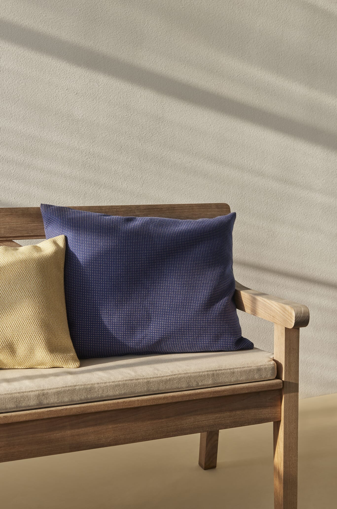 Barriere Utendørspute Dark Blue/Sand Checker 50x40 - Bilde 7