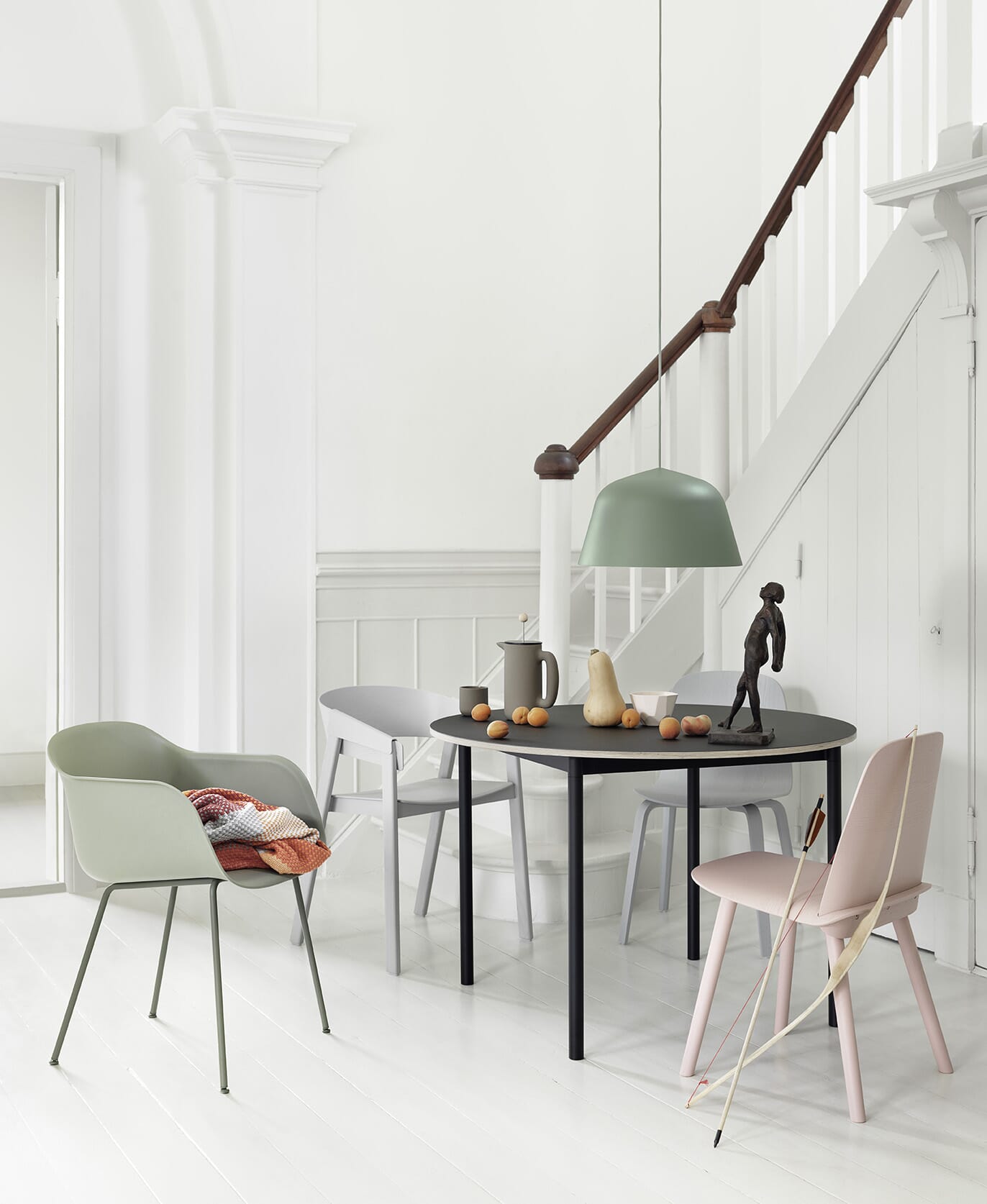 Fiber Armchair Tube Base - Bilde 3