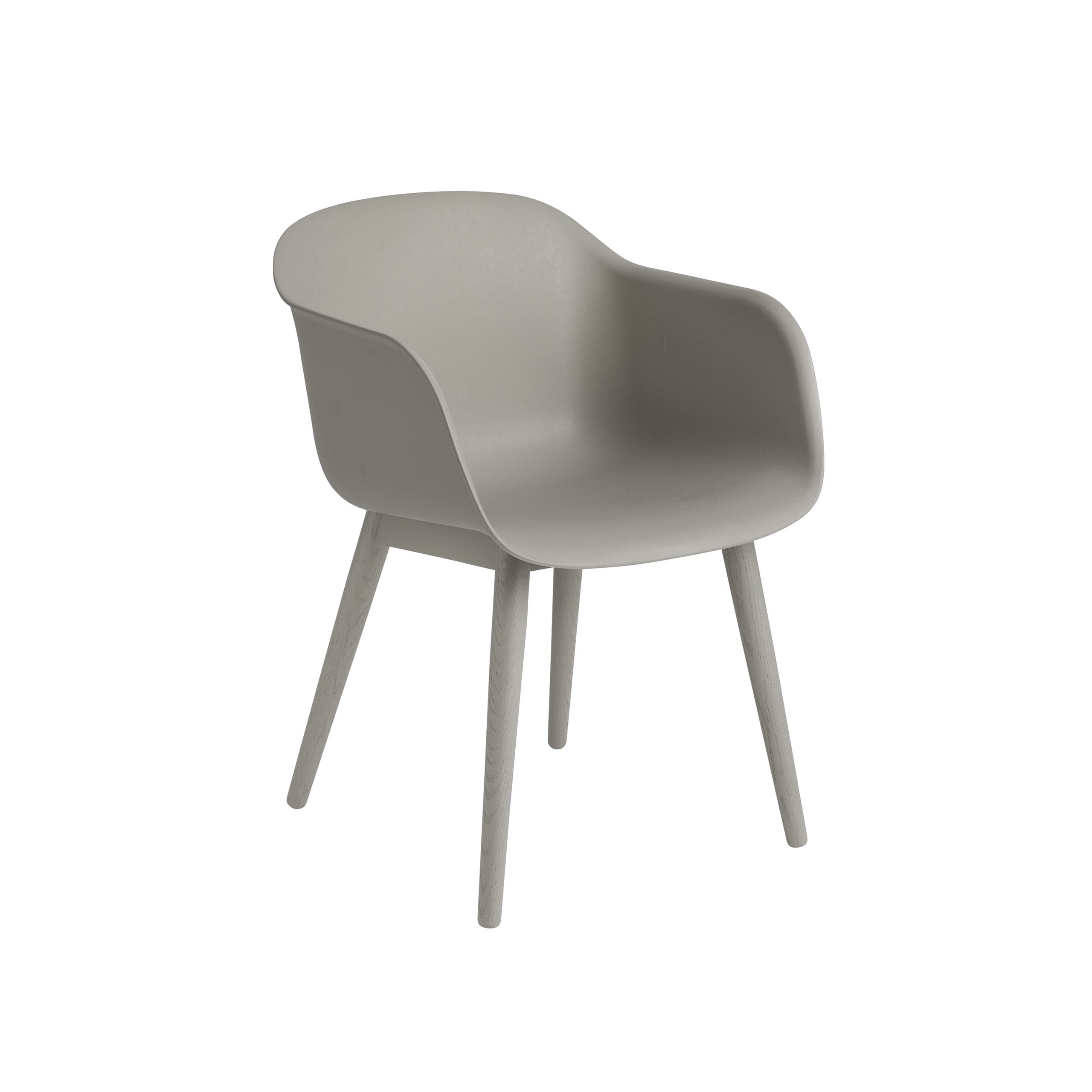 Fiber Armchair Wood base - Bilde 3