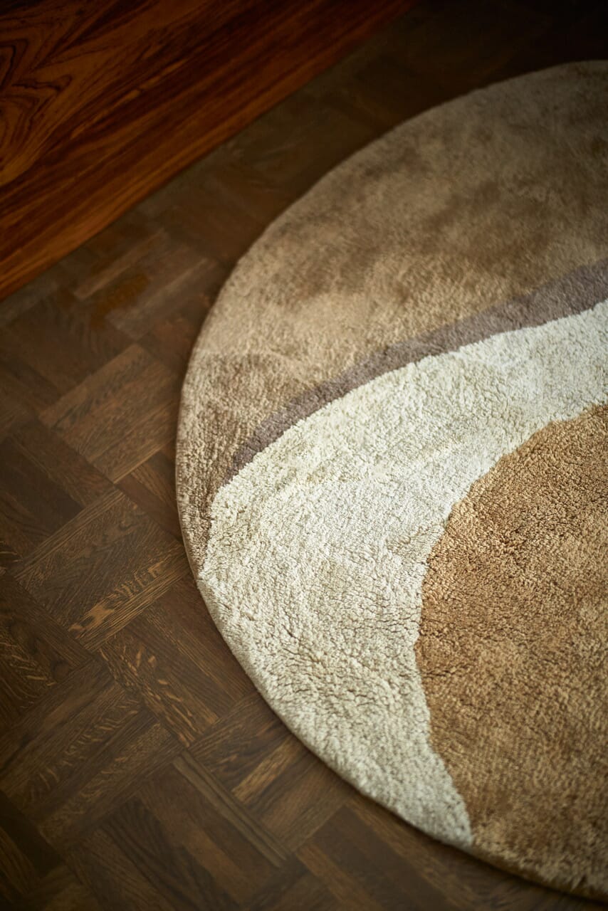 Badematte Natural Waves Ø:120 - Bilde 3