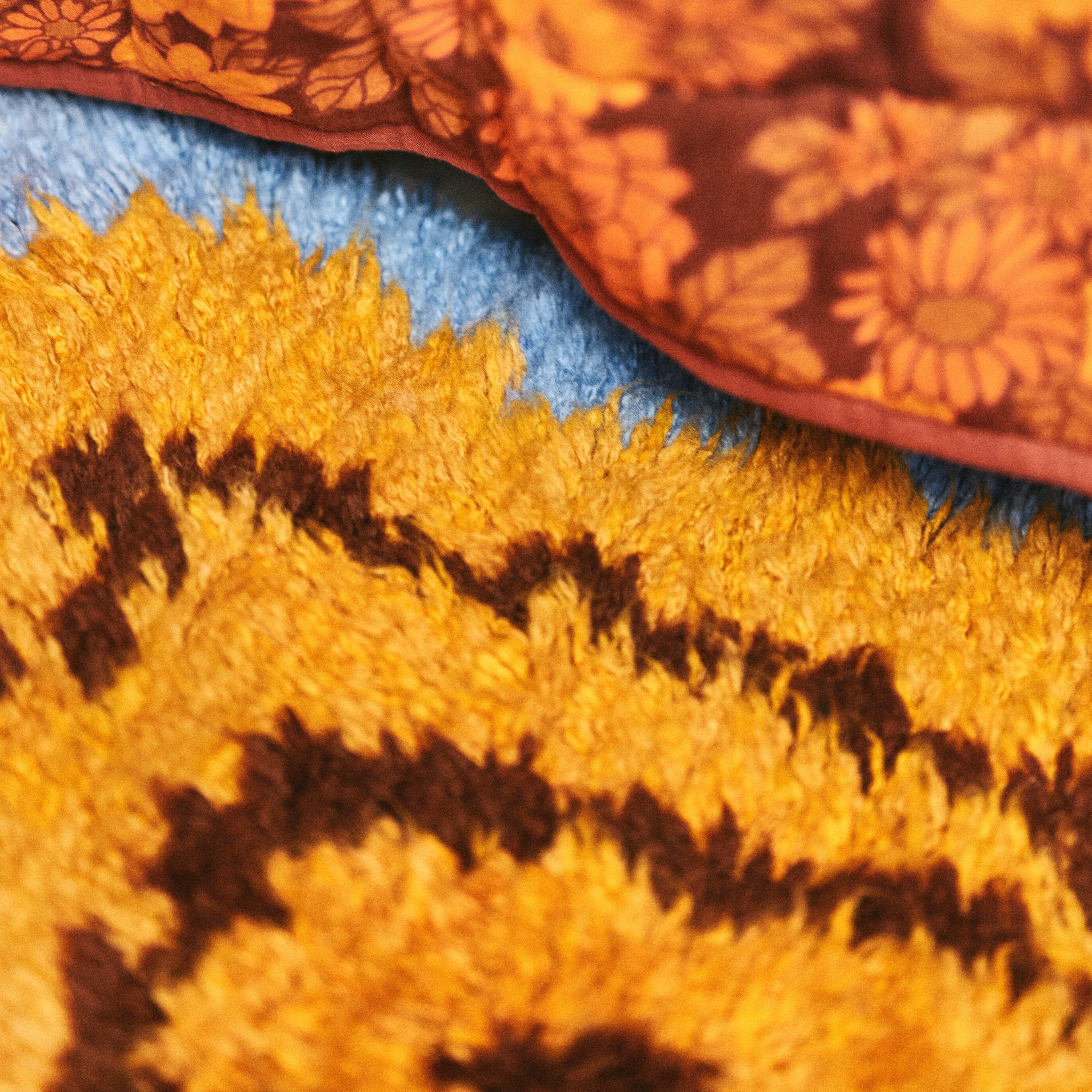 Gulvteppe Funk Blue/Yellow 60x115 - Bilde 5