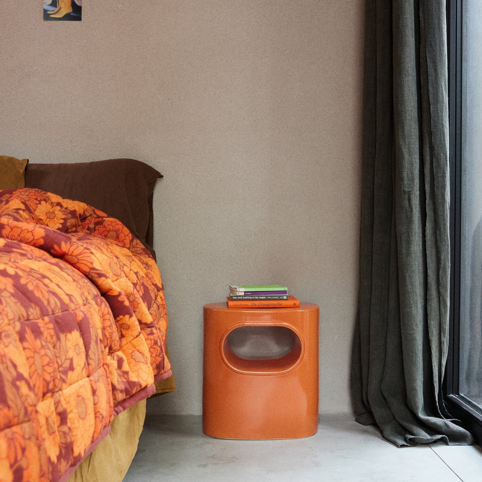 Sidebord Space Orange