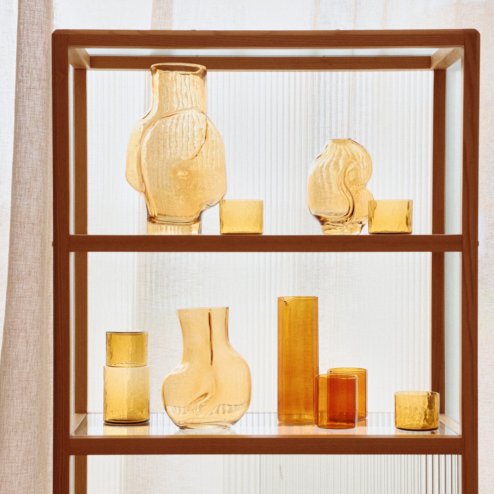 Vase Gleam | Amber
