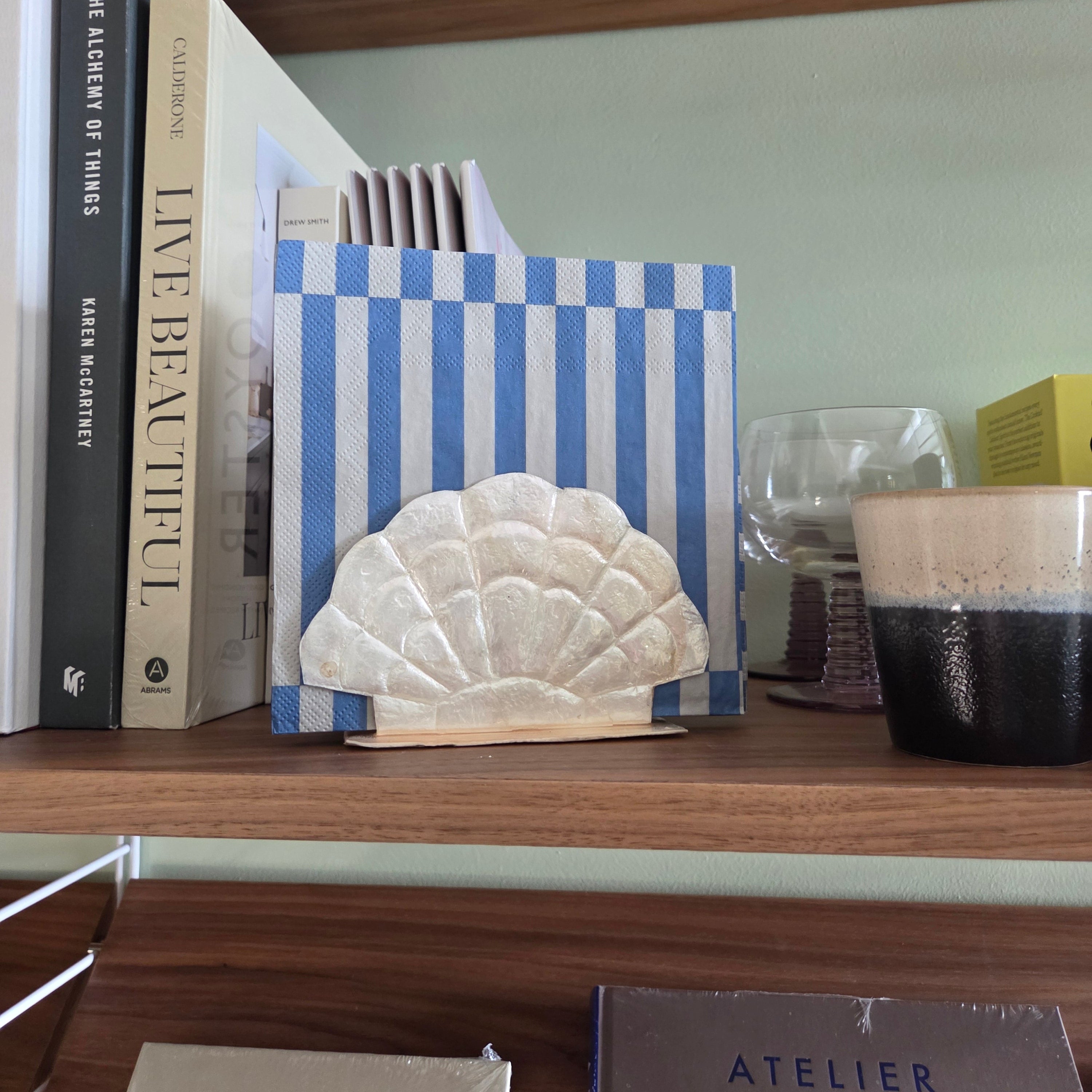 Capiz Serviettholder