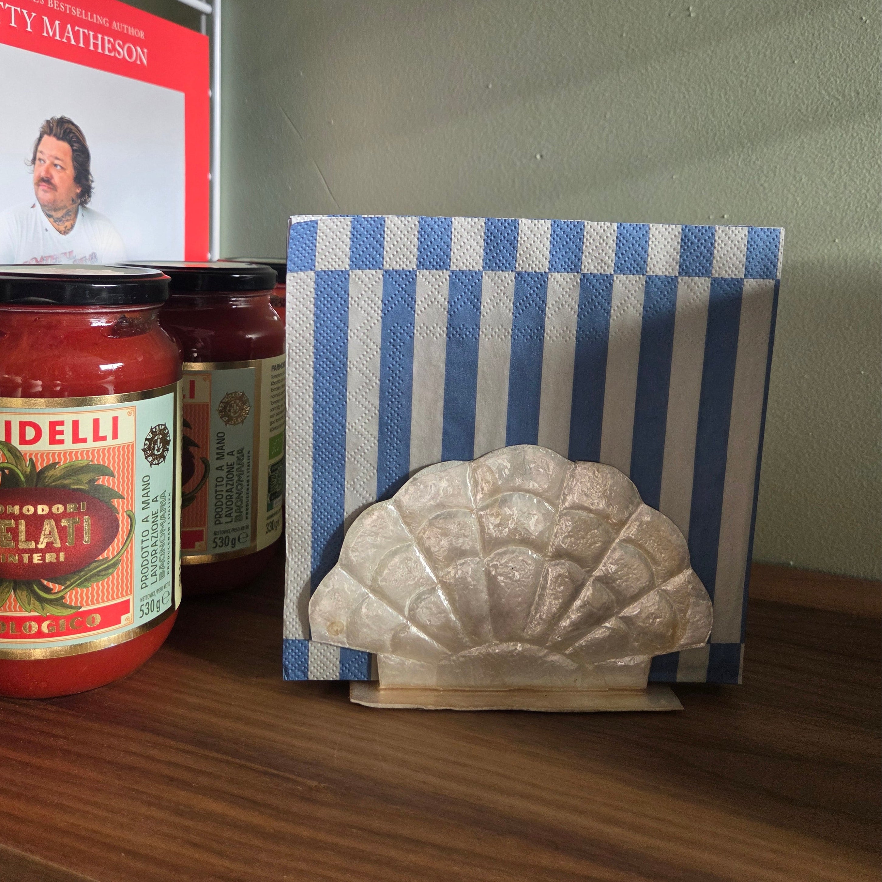 Capiz Serviettholder