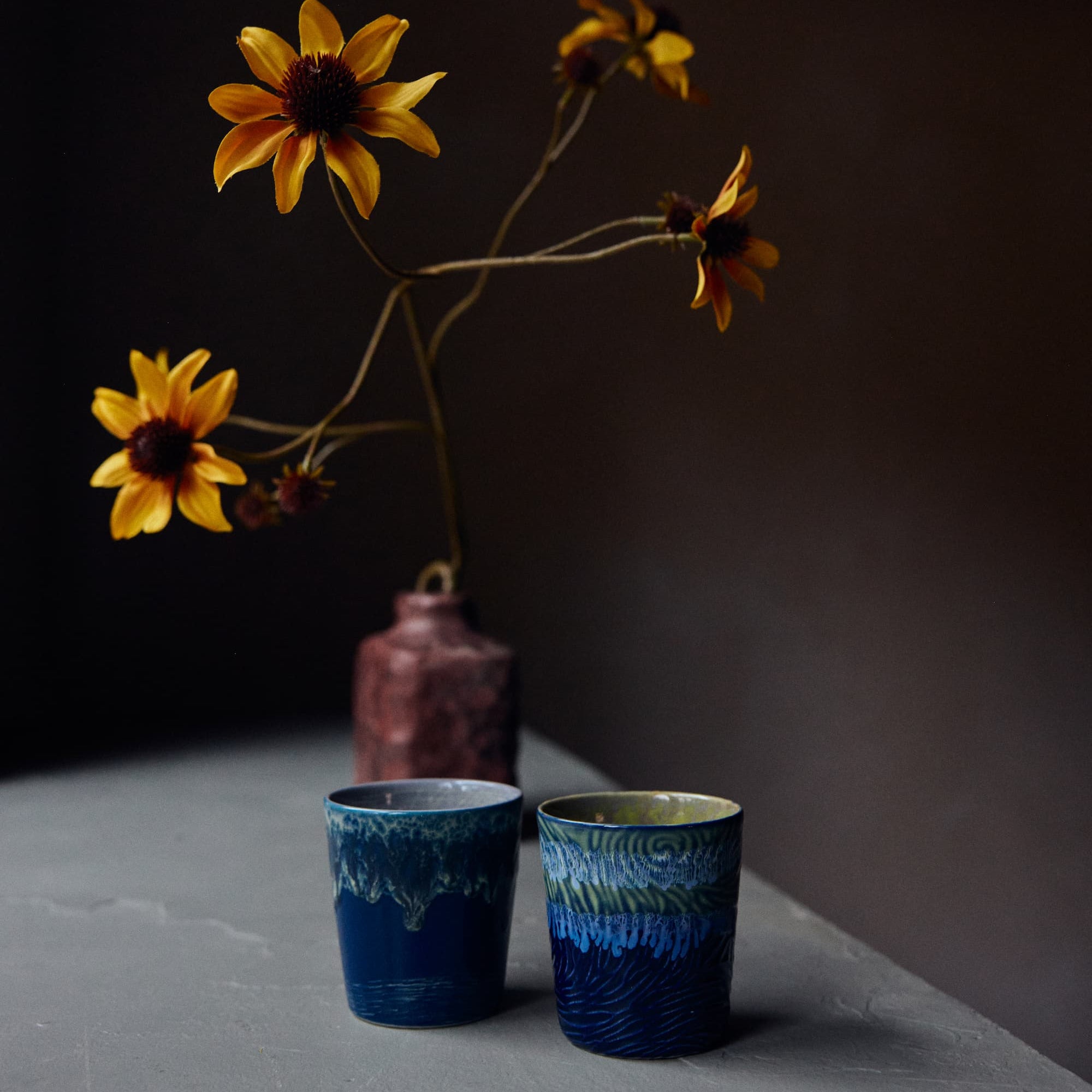 2 stk | Kopp Van Gogh Starry Night