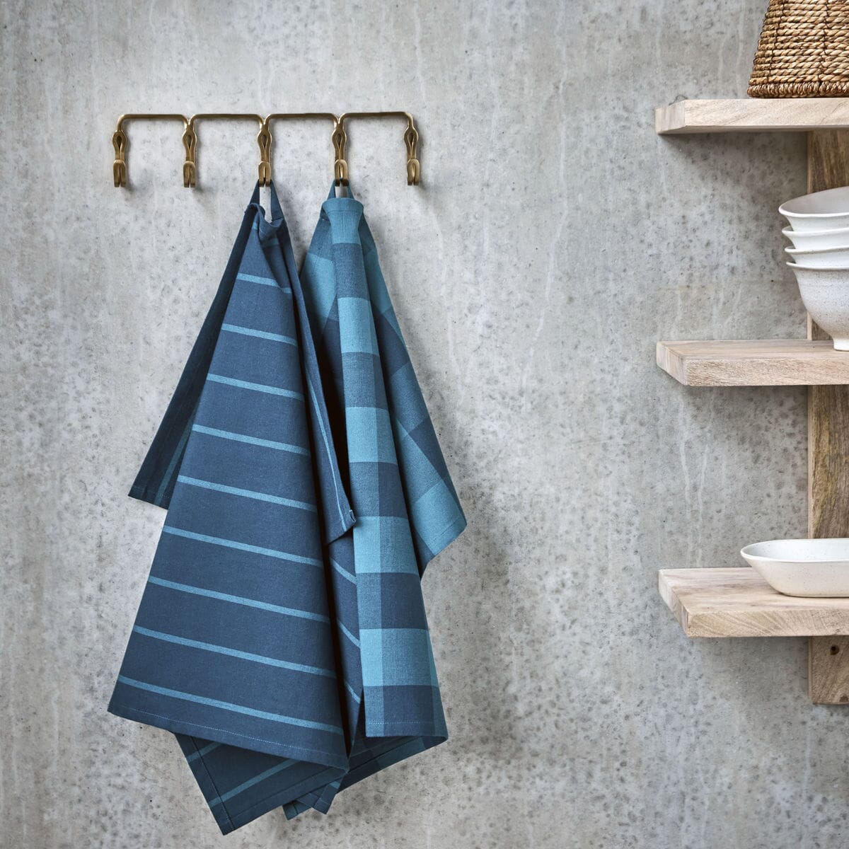 Knaggerekke Yra Brass Finish - Bilde 3