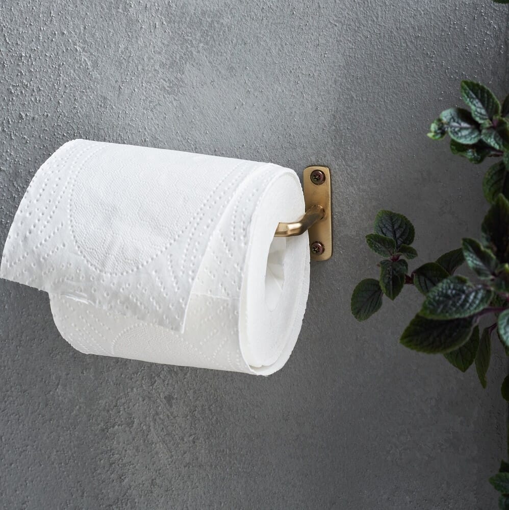 Toalettpapirholder Welo Børstet Messing - Relatert 1