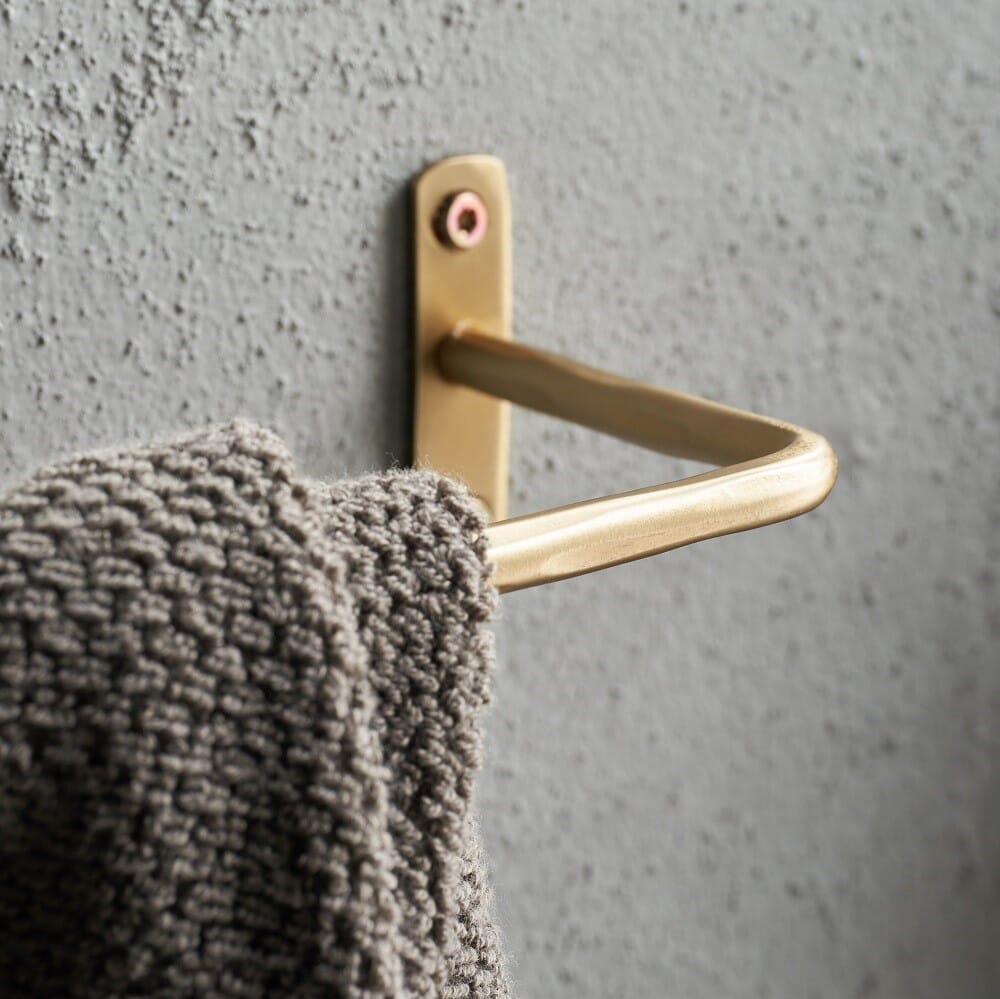 Håndklestang Welo Børstet Messing - Hovedbilde