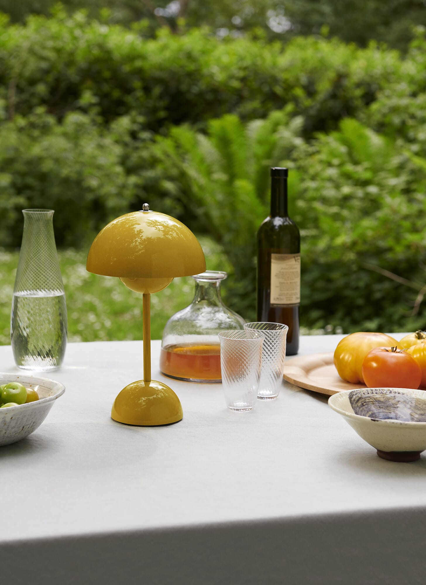 Flowerpot VP9 Oppladbar Lampe Mustard - Bilde 3