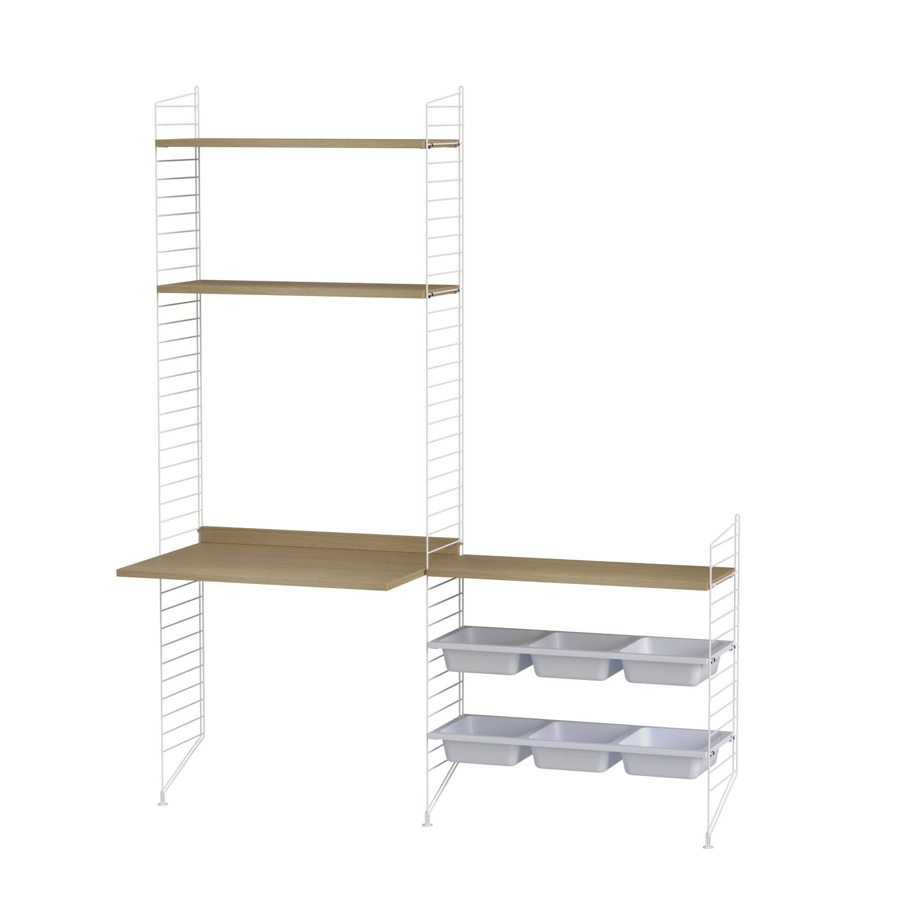 Gulvreol m/skrivebord 160x200 - Hovedbilde 1