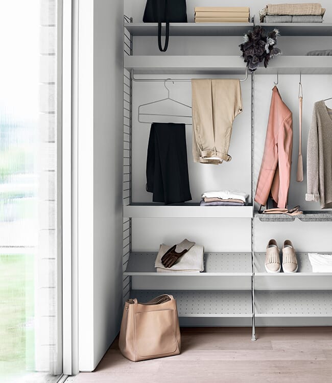 String Garderobe 80x200 L