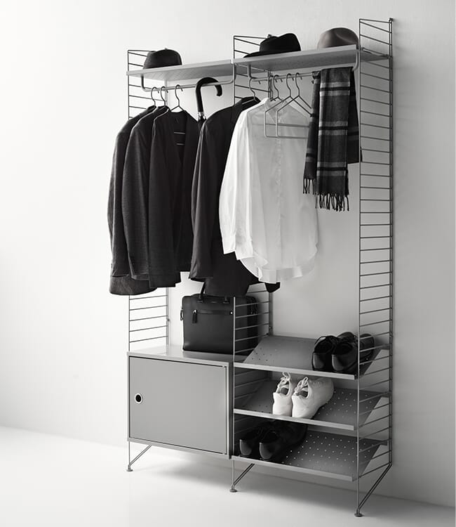 String Garderobe 120x200 S