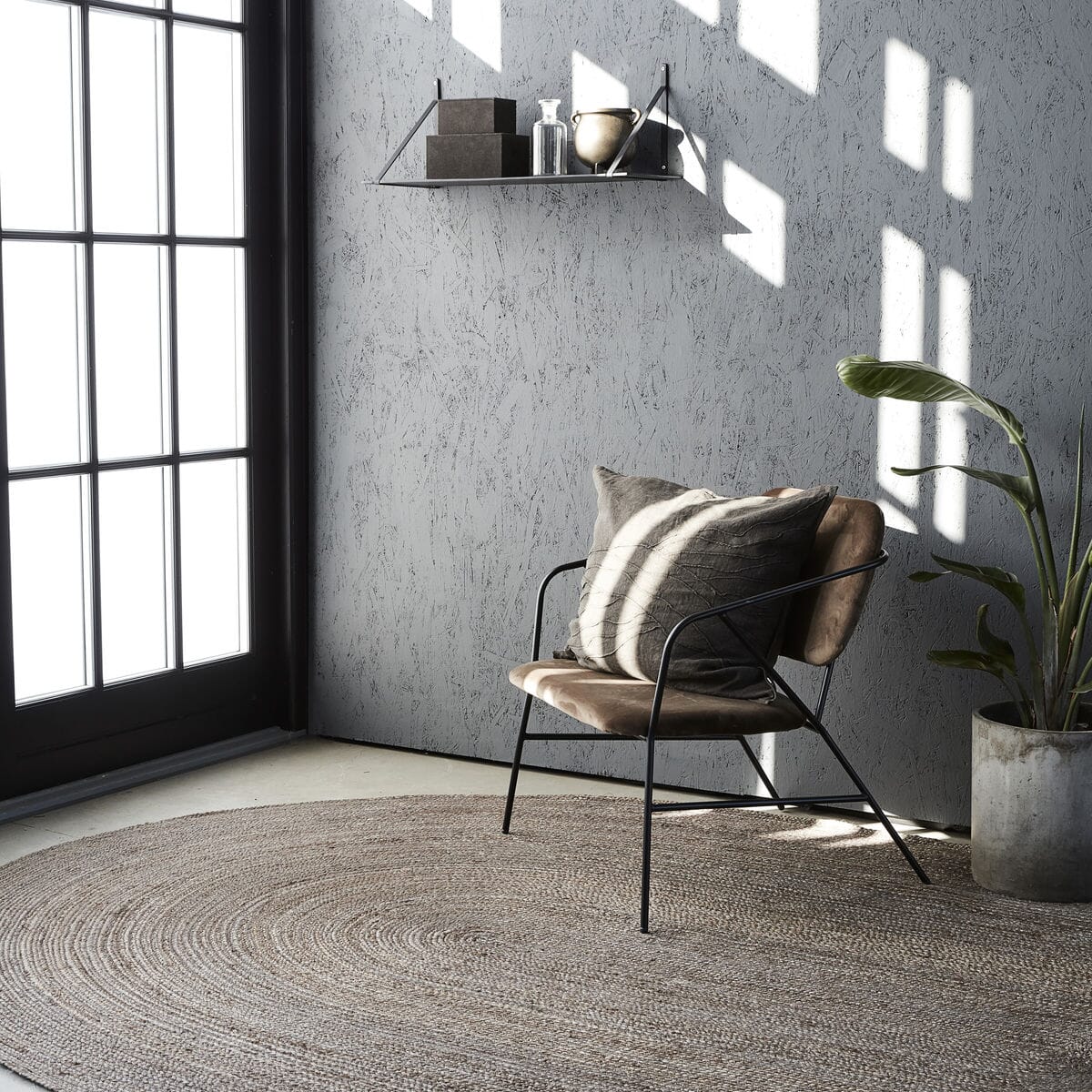 Hylle med jernoppheng Lemmy Black - Bilde 3