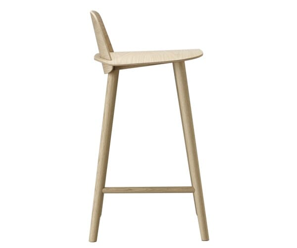 Nerd Bar Stool H:65 Oak - Bilde 4