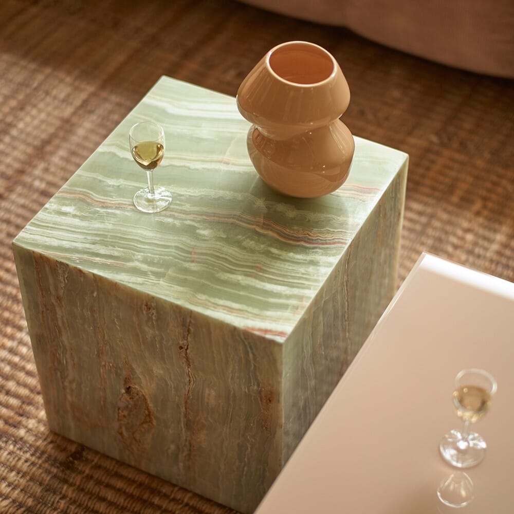 Onyx Marmor Bord 35x35 - Bilde 3