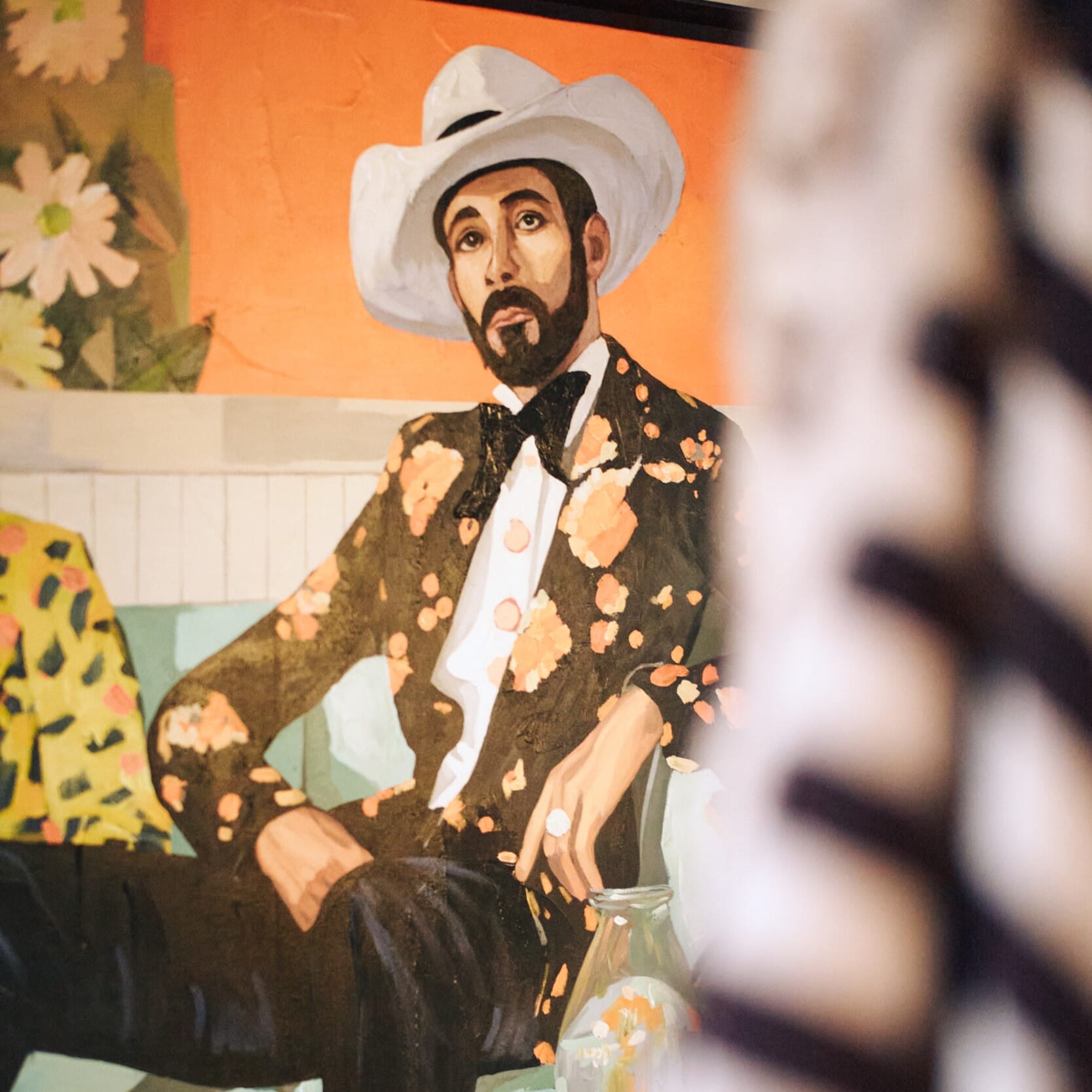 Maleri Saloon 127x152 - Bilde 3