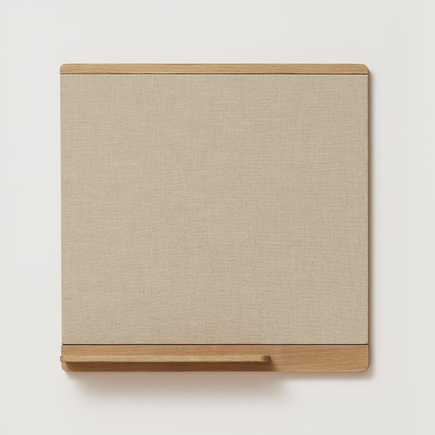 Rim Oppslagstavle Oljet Eik 75x75 - Hovedbilde