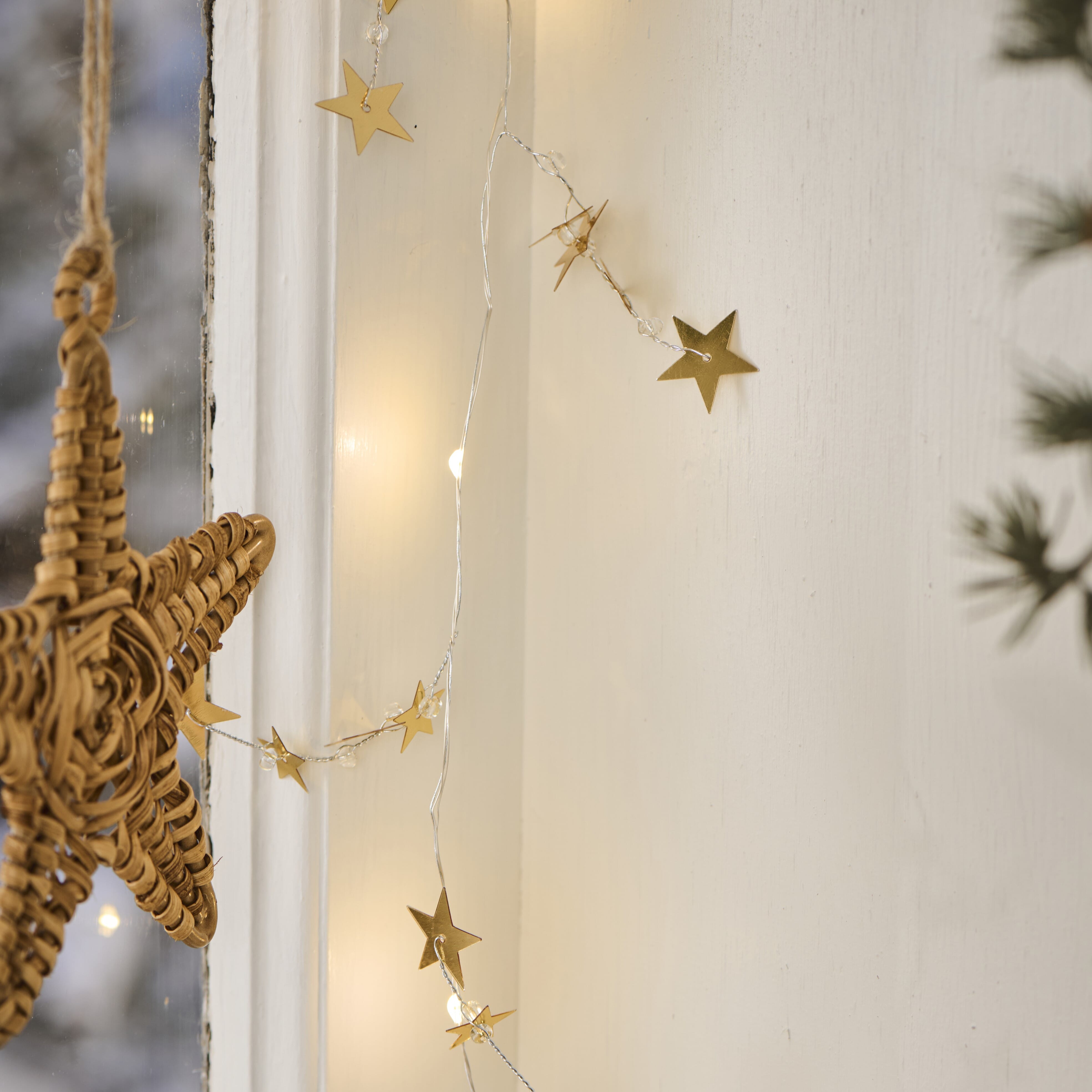 Lyslenke m/20 stjerner (innendørs) - Bilde 2