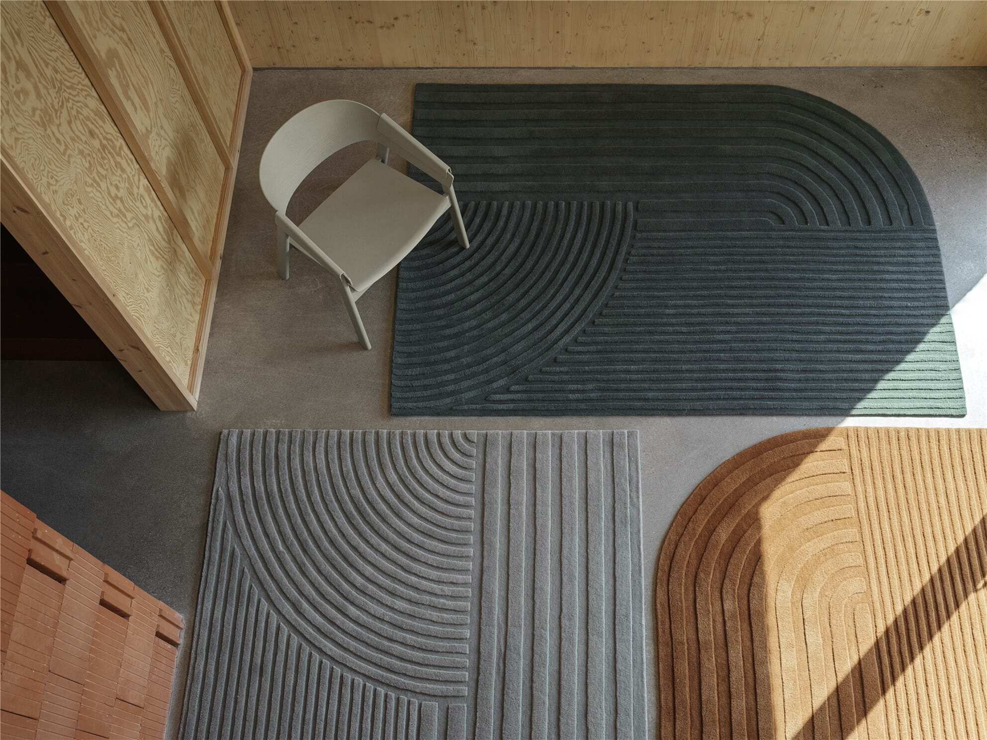 Gulvteppe Relevo Sage Green - 200x300 cm - Bilde 7