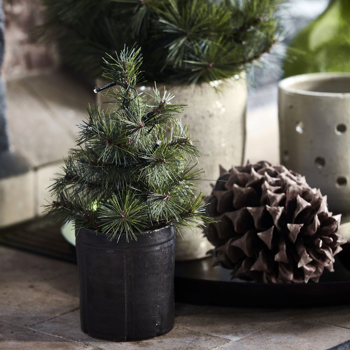 Juletre Pinus med LED H:30 - Bilde 3