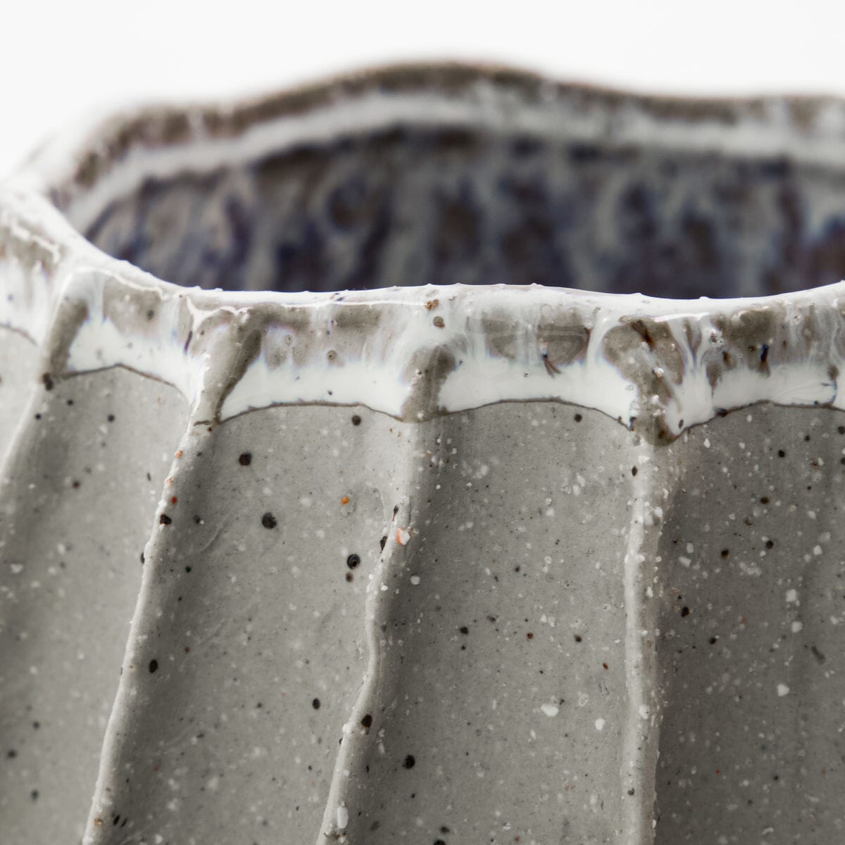 Blomsterpotte Shell Beige/grey - Bilde 3