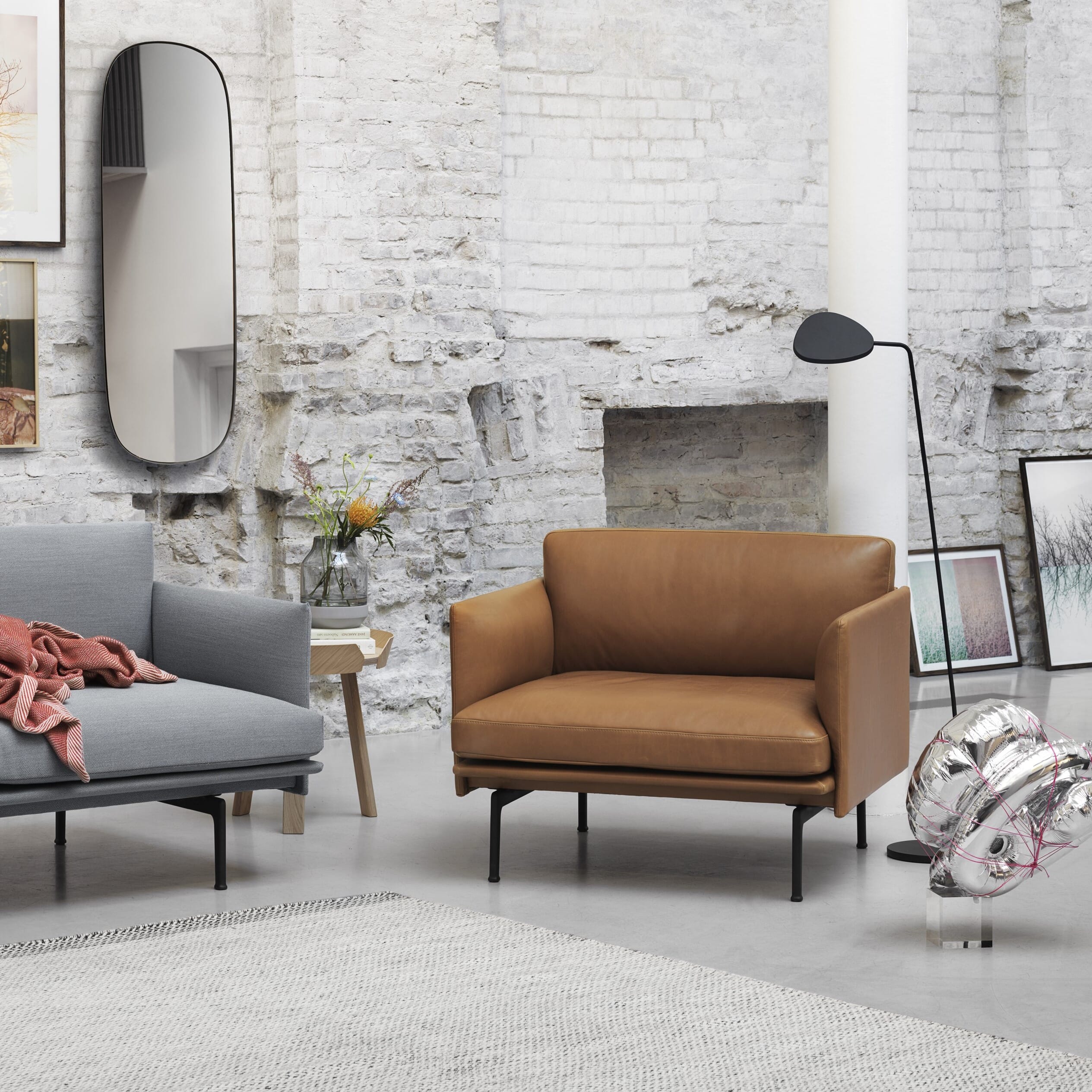 Outline Chair Skinn - Bilde 3