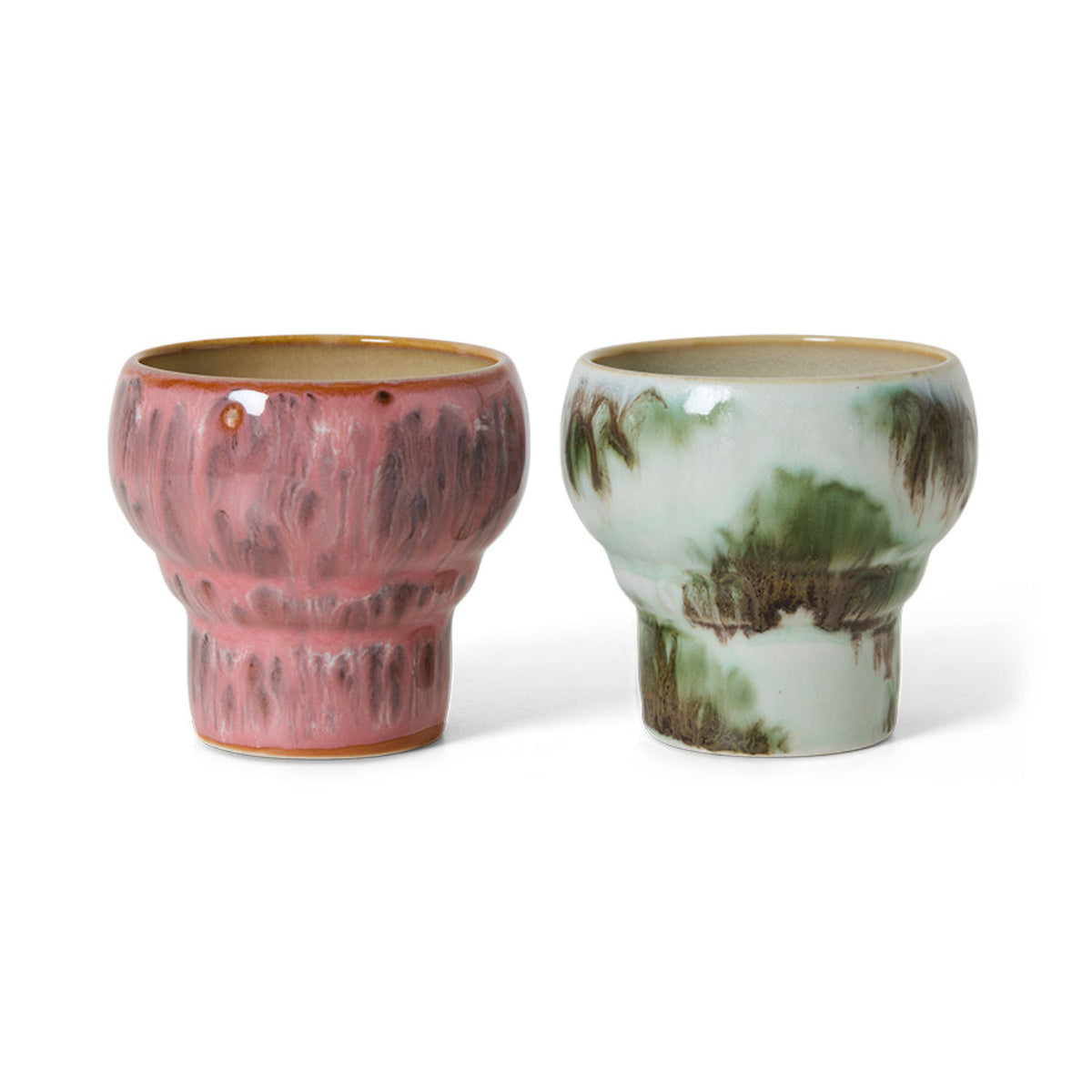 2 stk Lungokopper Expression | 70s Ceramics
