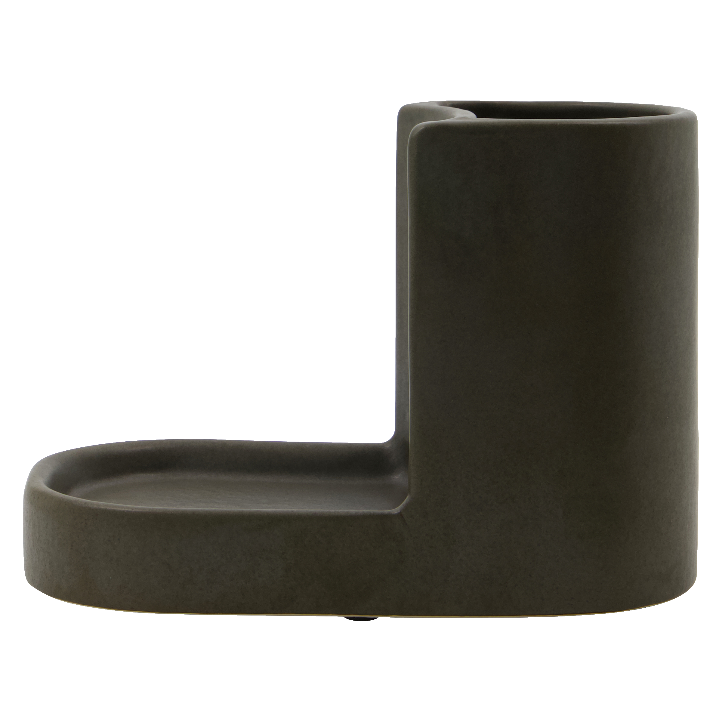 Datura Børsteholder Mørk Grå