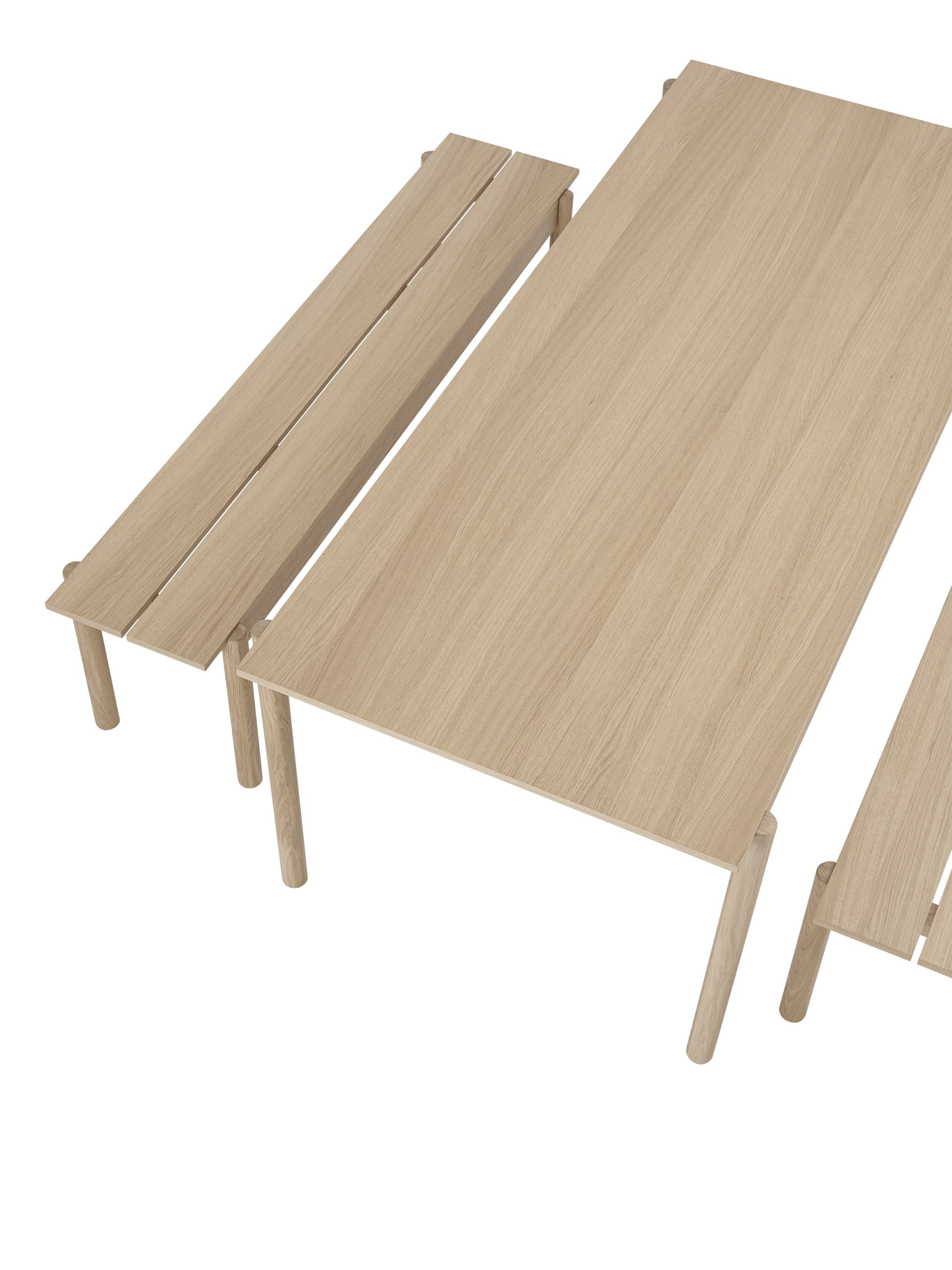 Linear Spisebord Eik 140x85 - Bilde 4