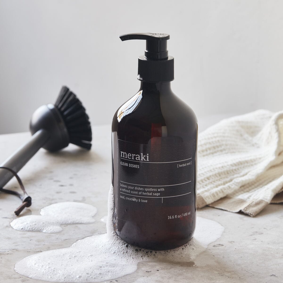 Oppvasksåpe Herbal Nest 490 ml - Bilde 2